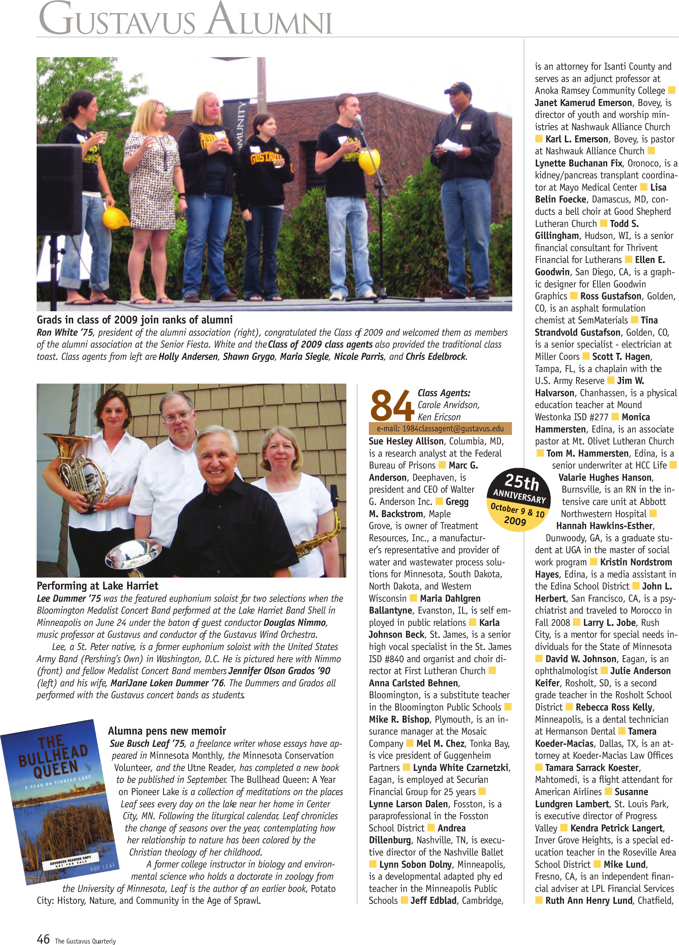 quarterly page