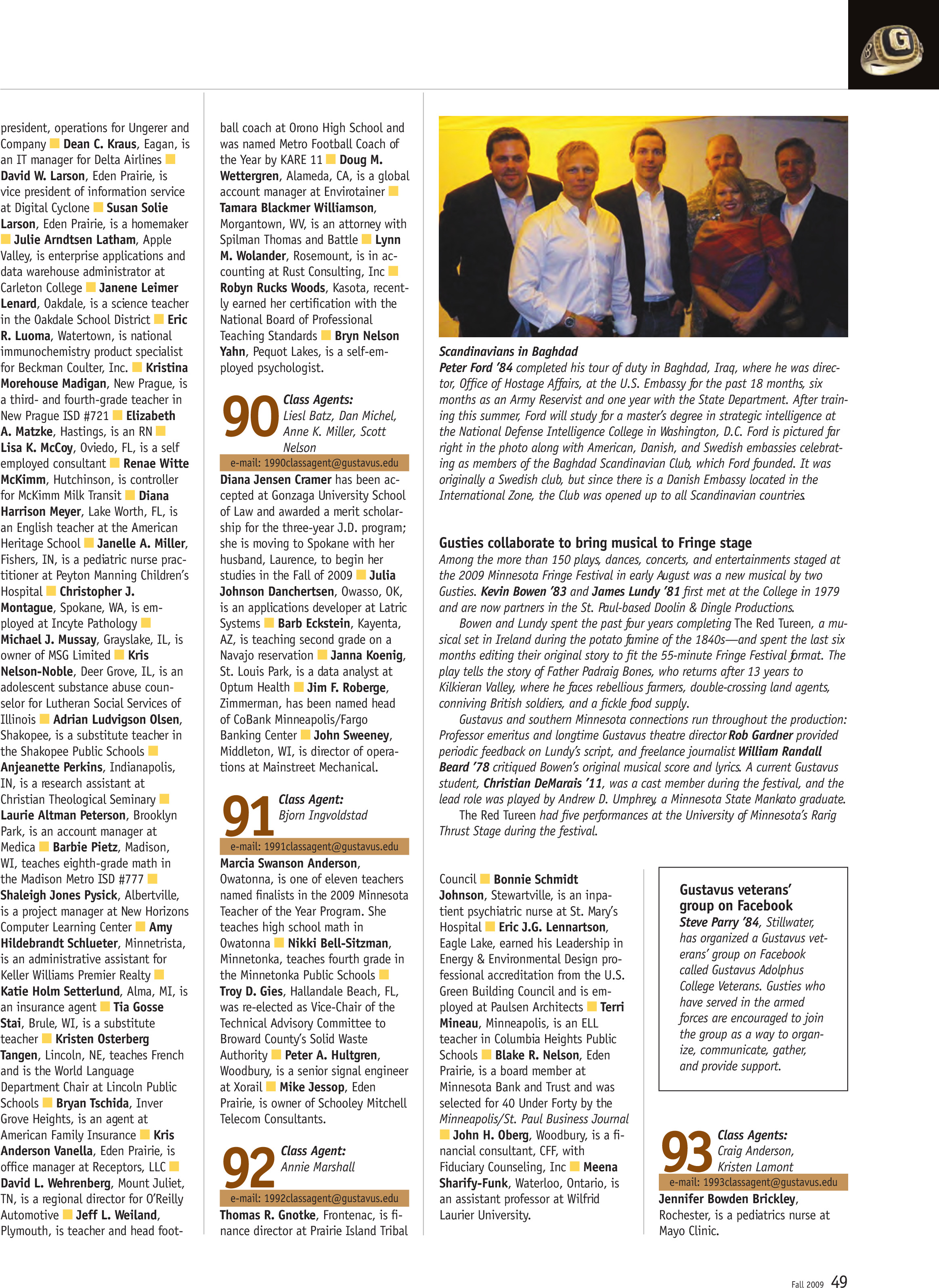 quarterly page