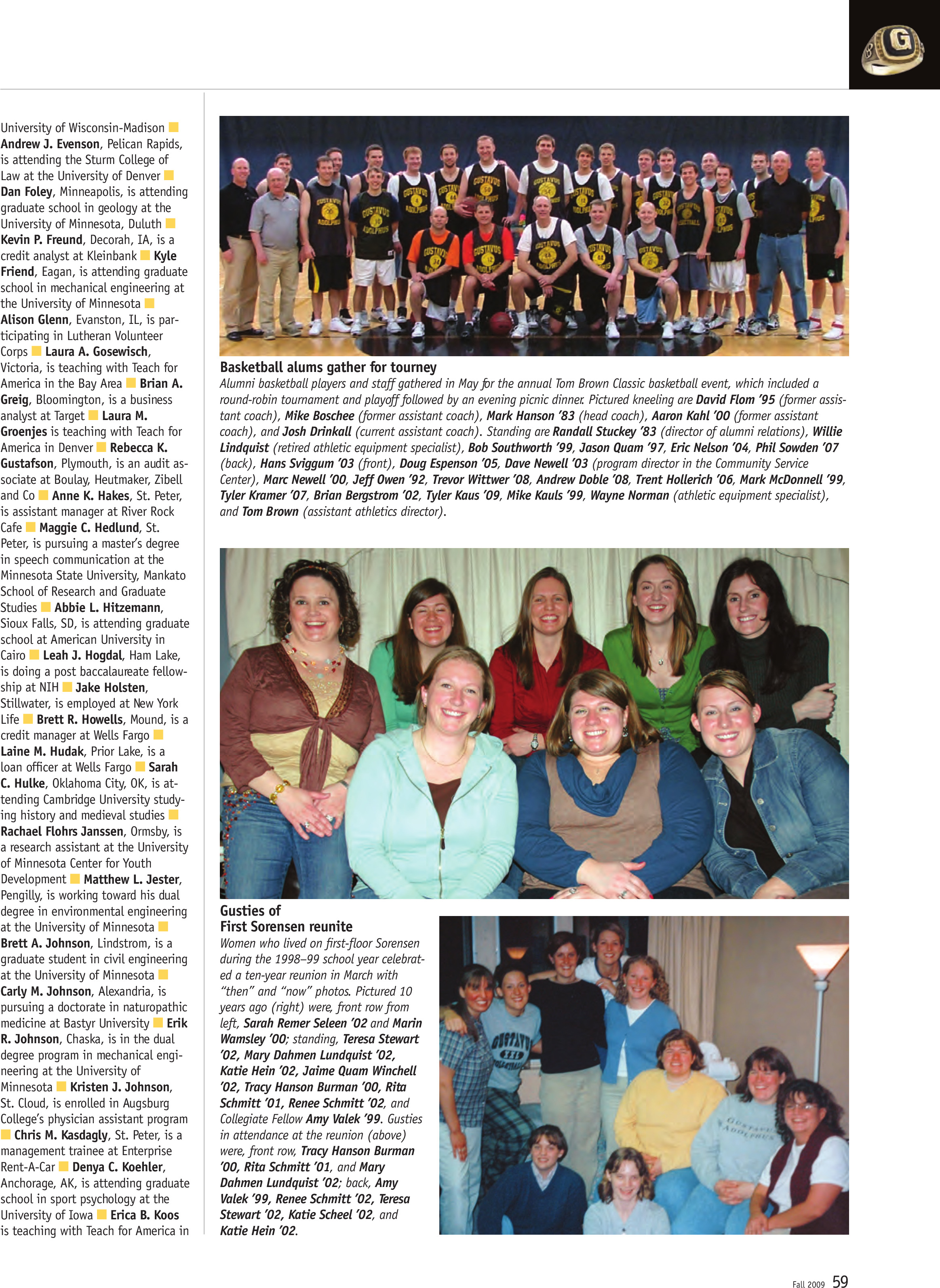 quarterly page