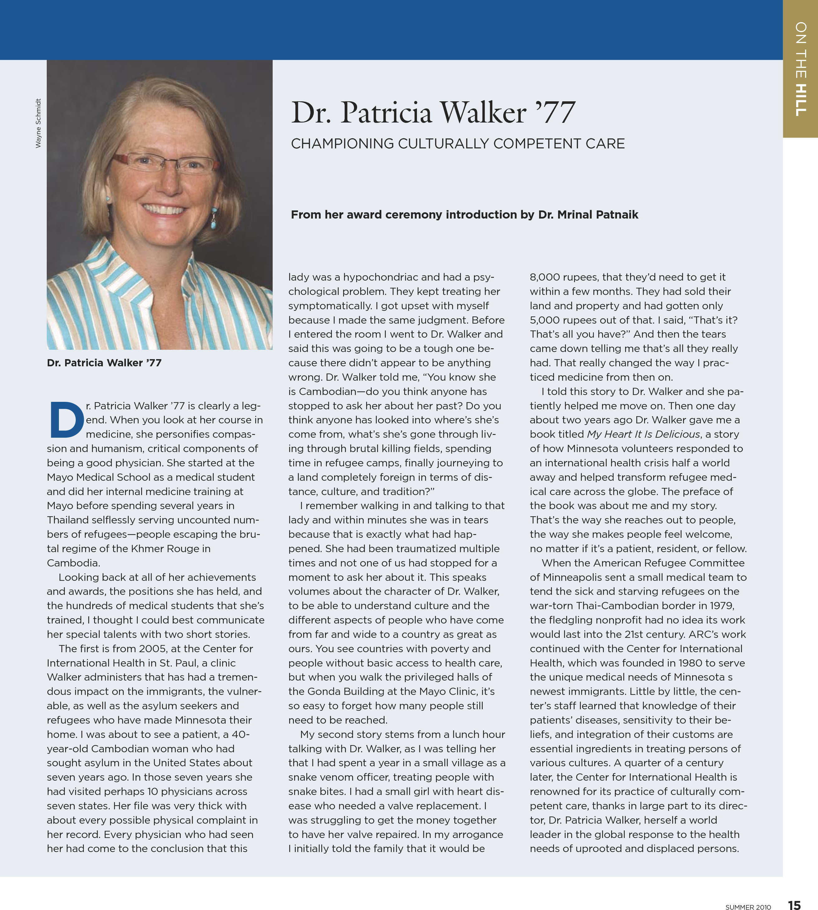 quarterly page