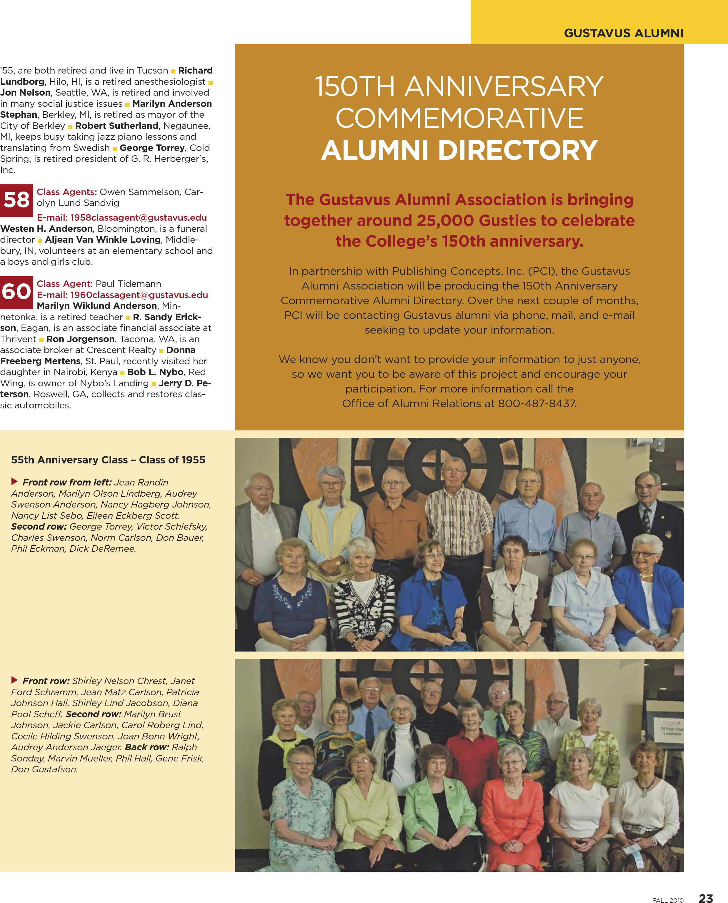quarterly page