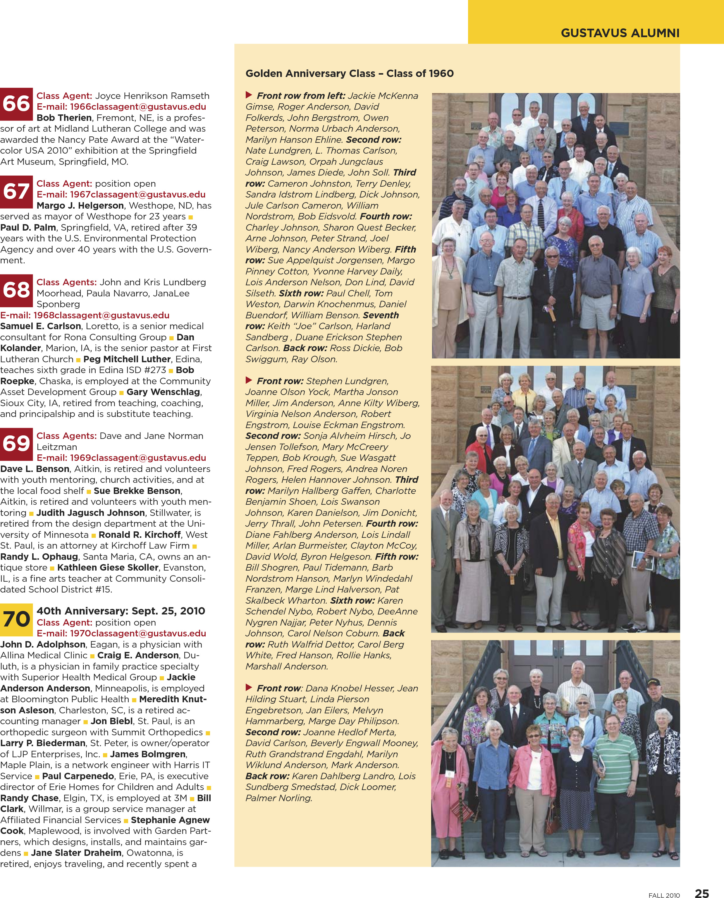 quarterly page