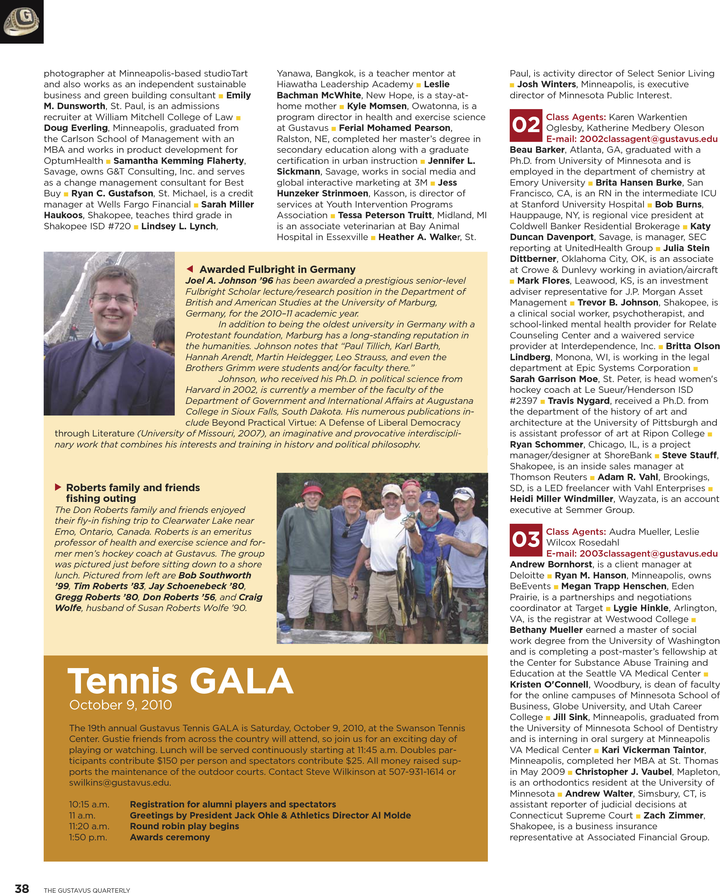 quarterly page