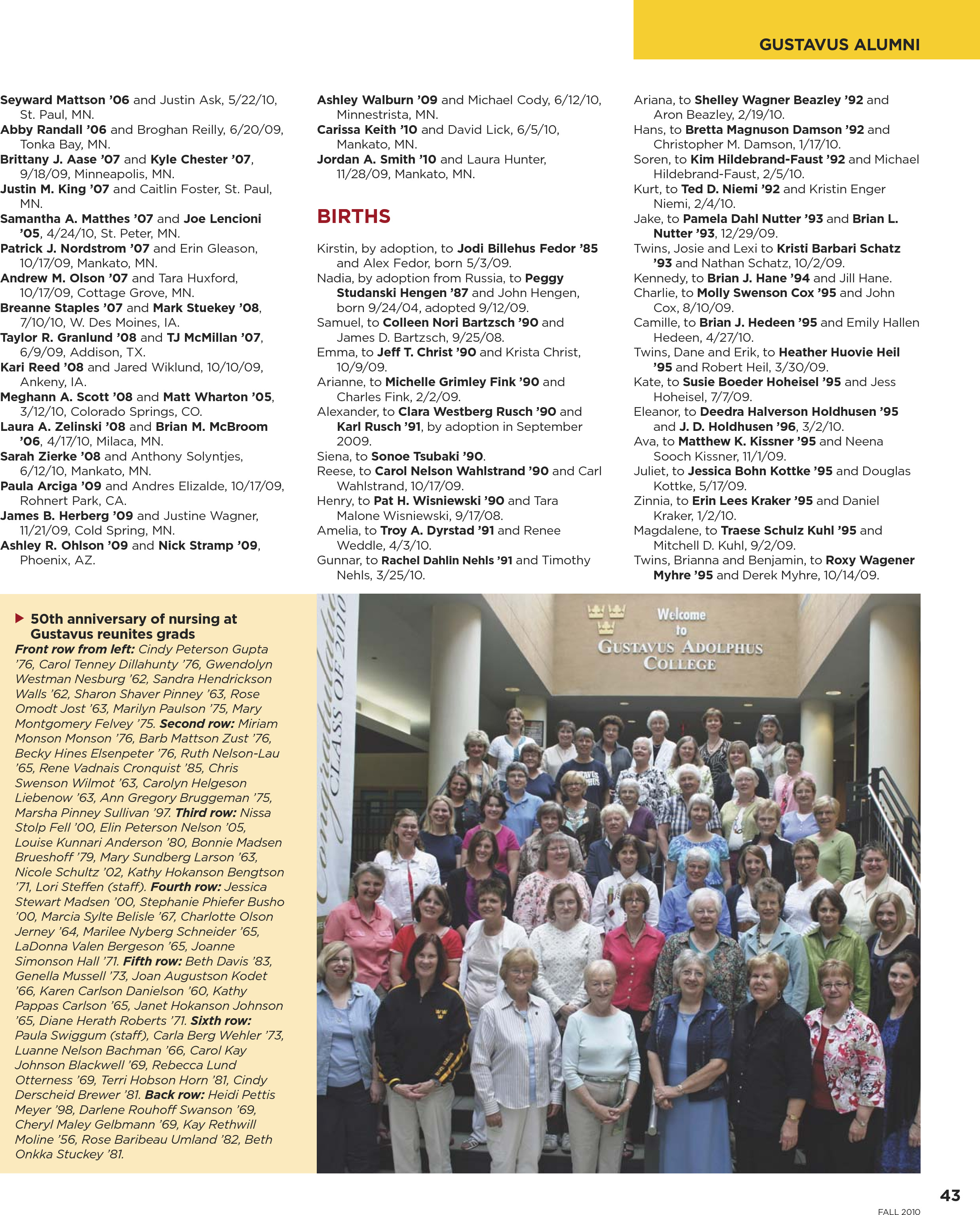 quarterly page