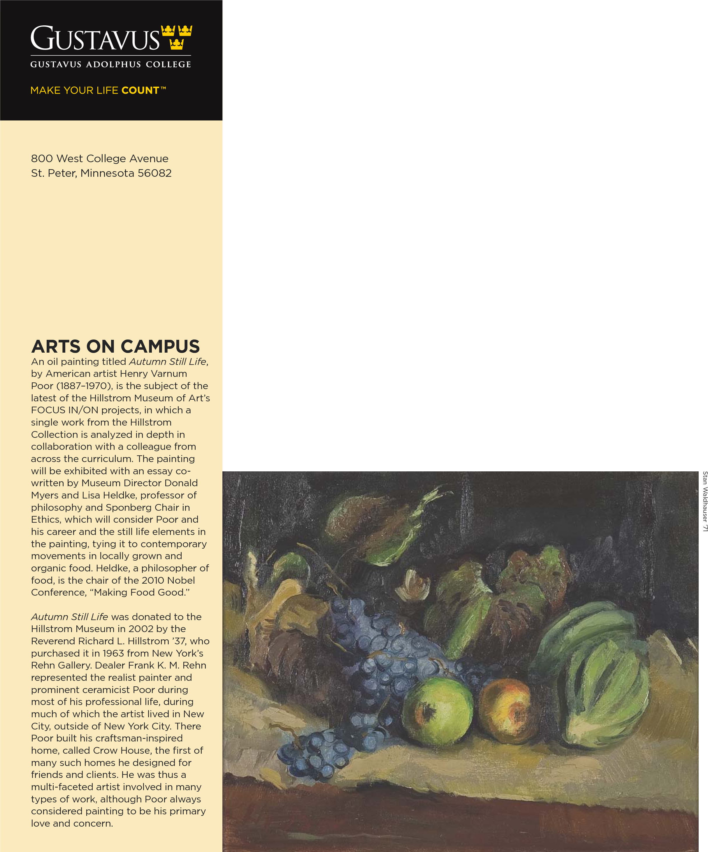 quarterly page