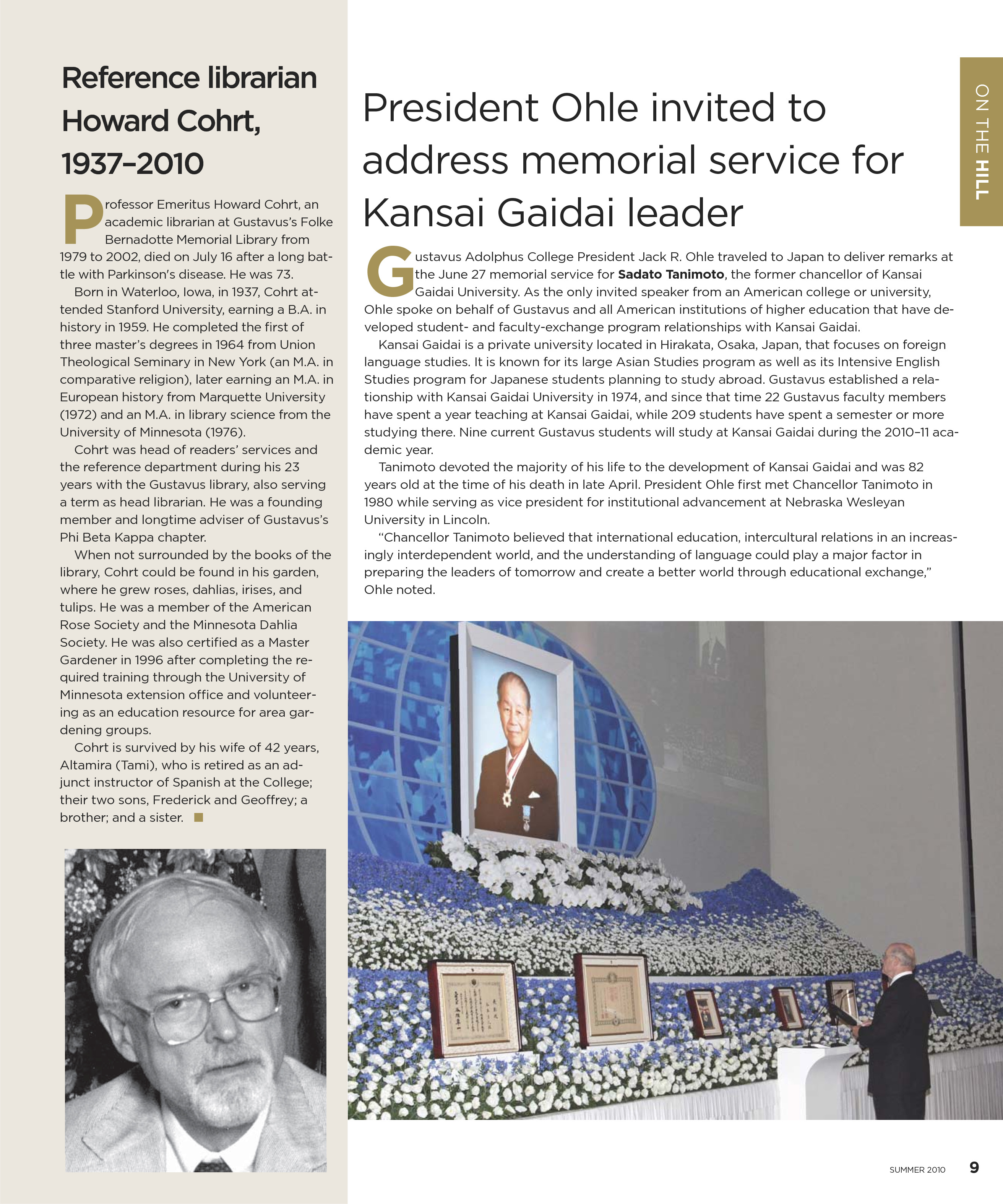quarterly page