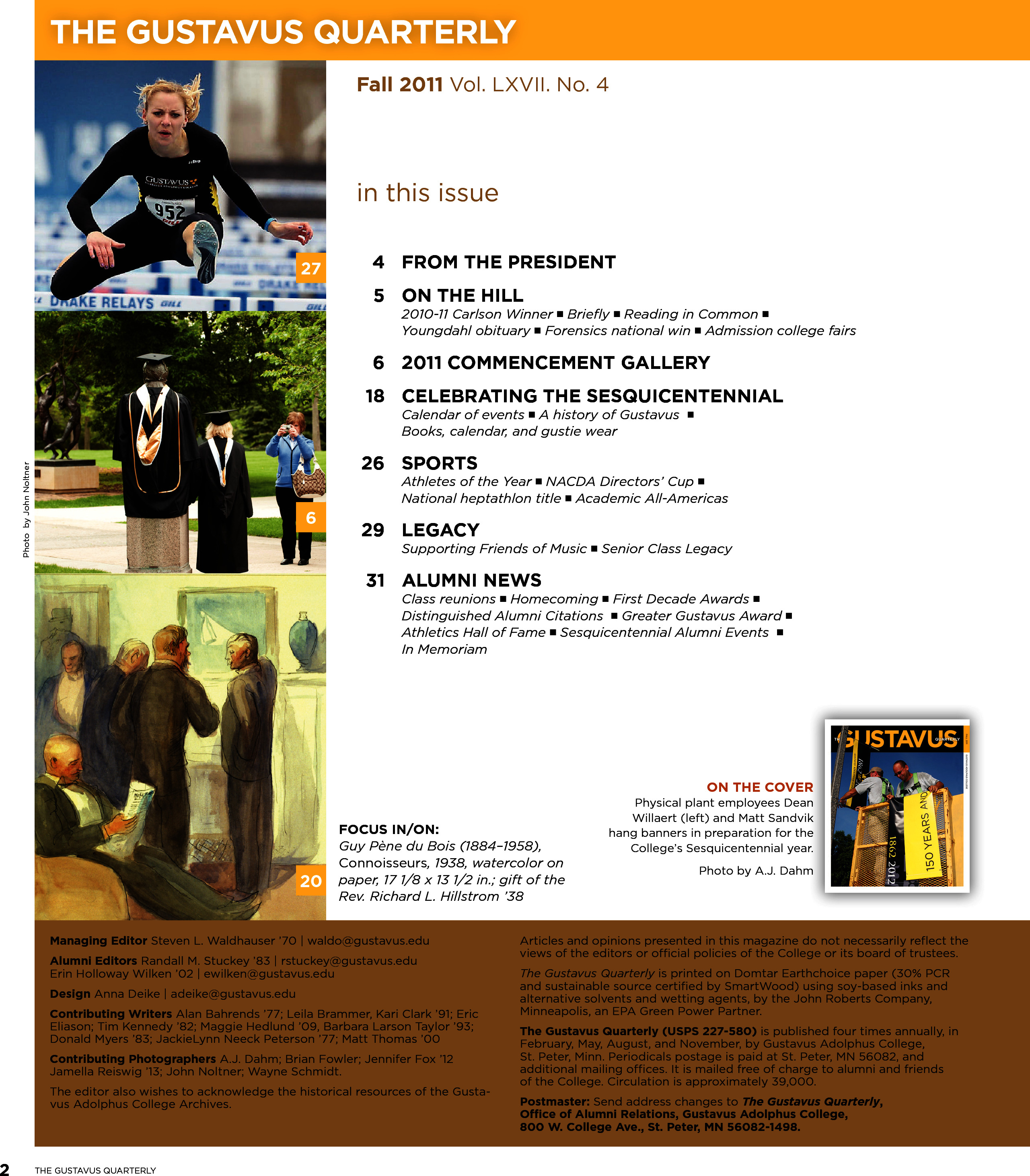 quarterly page