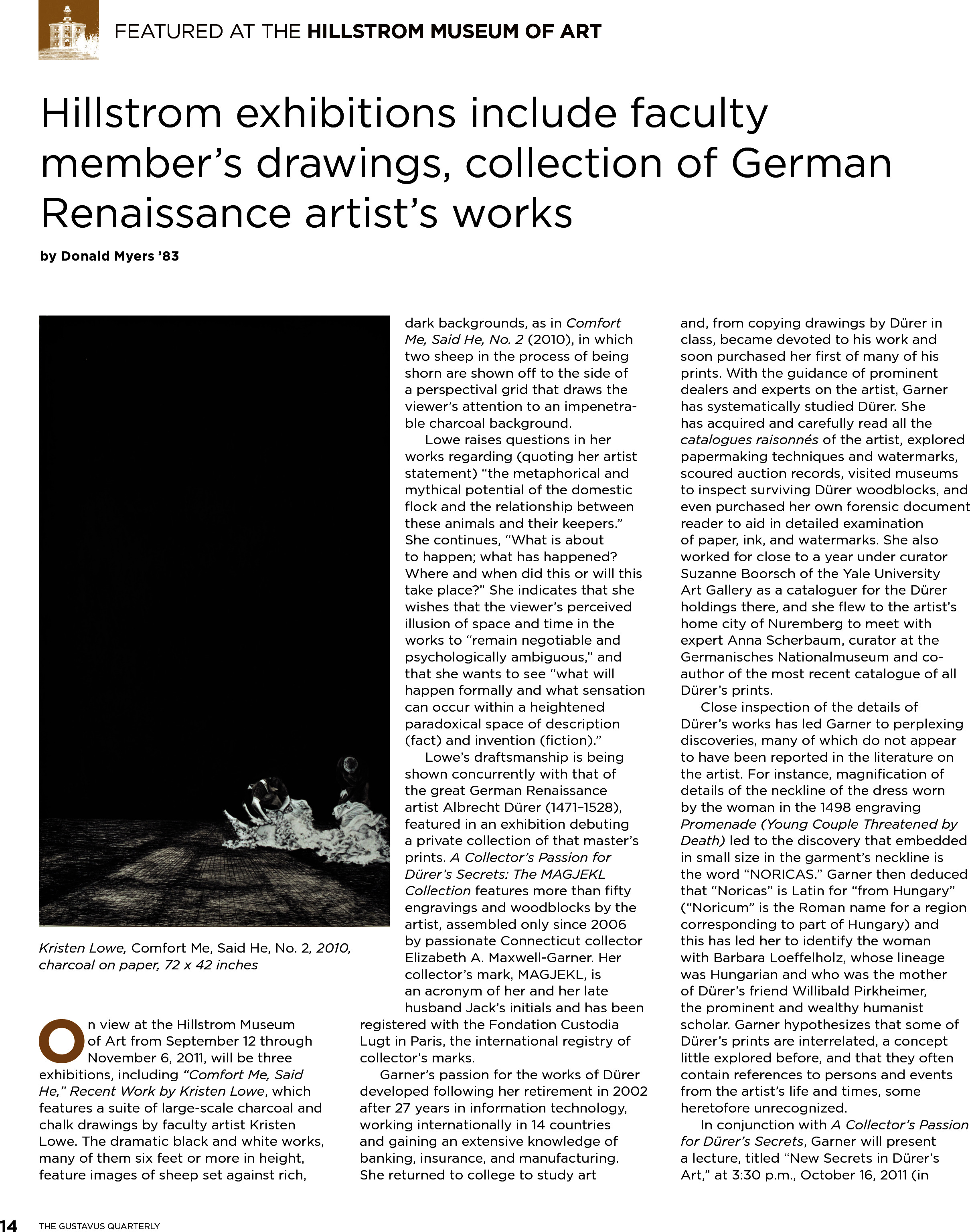 quarterly page