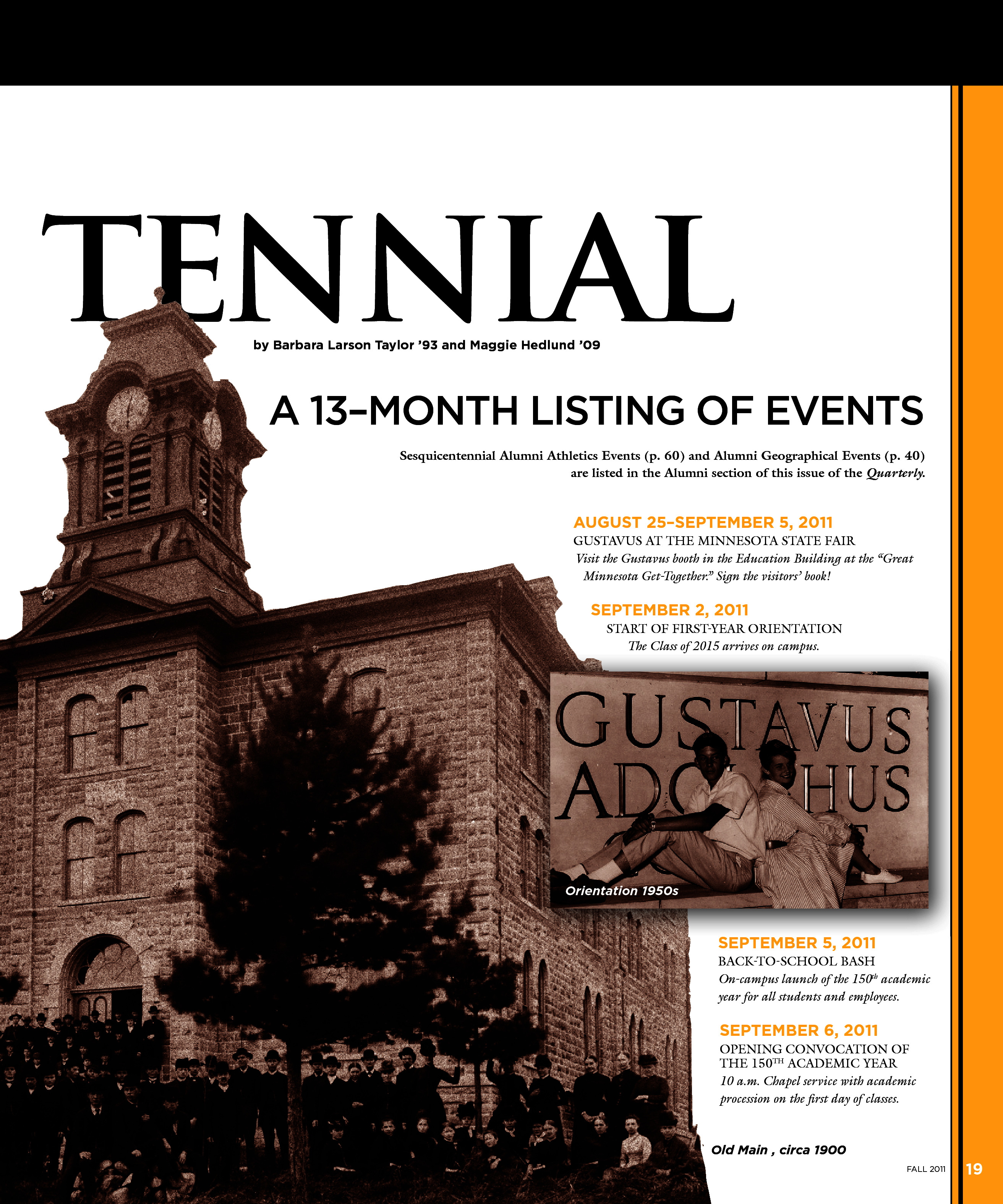 quarterly page