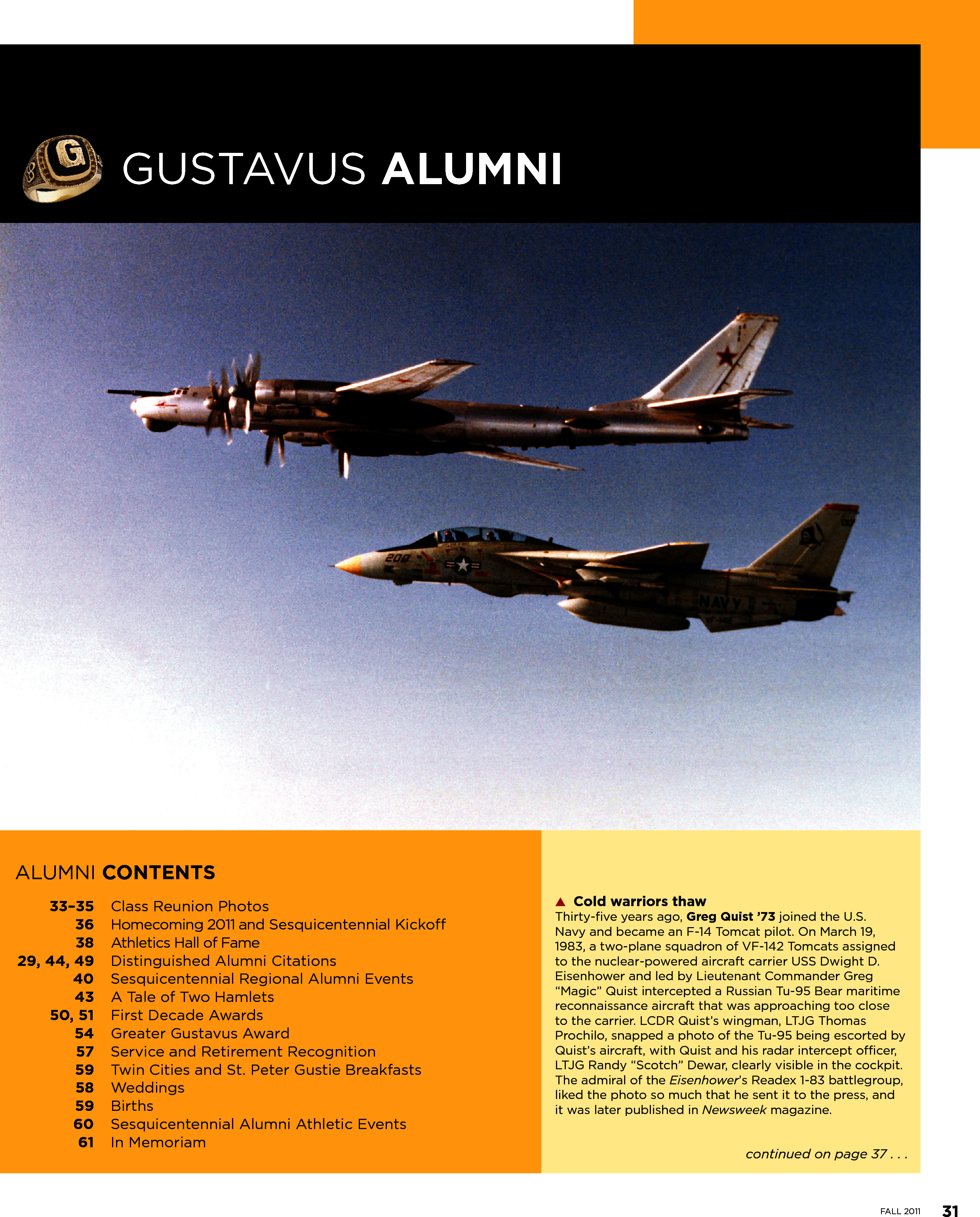 quarterly page