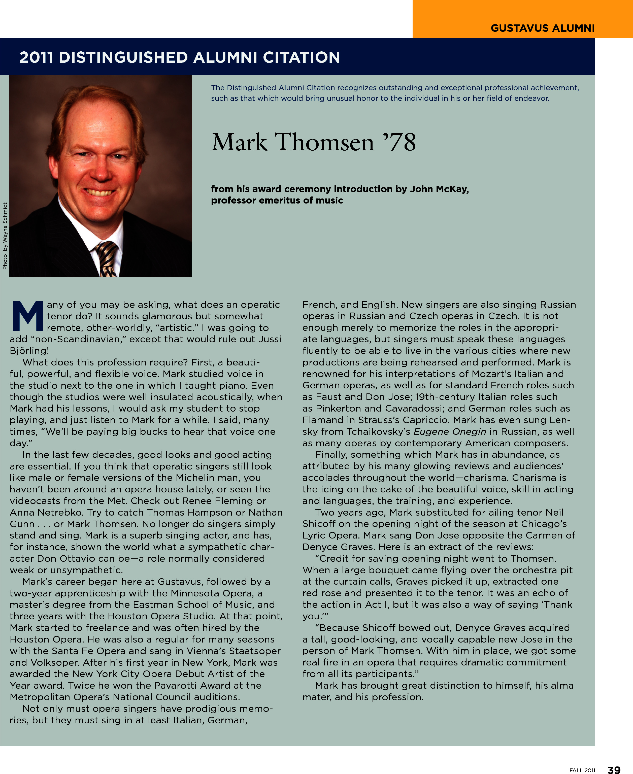 quarterly page