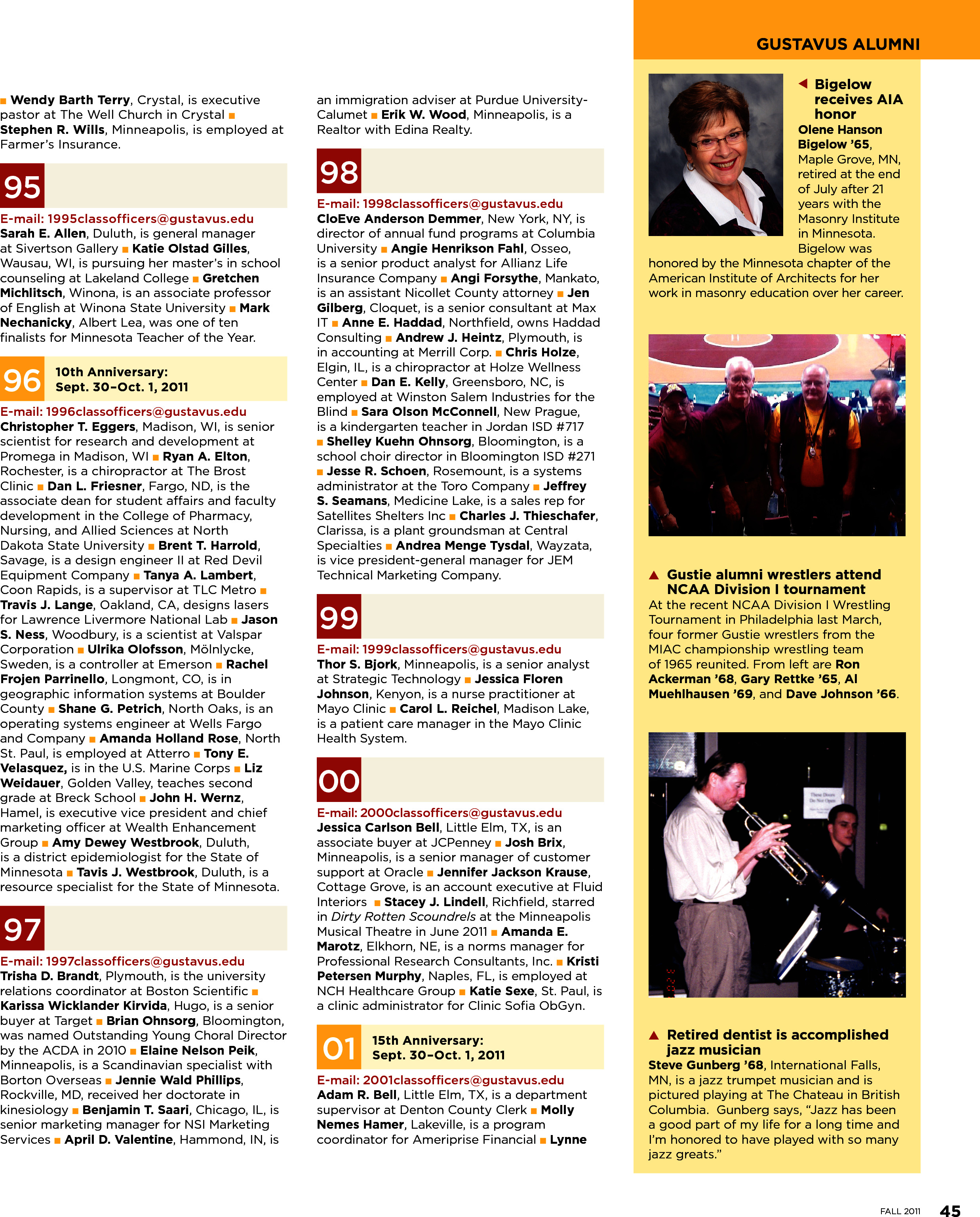 quarterly page