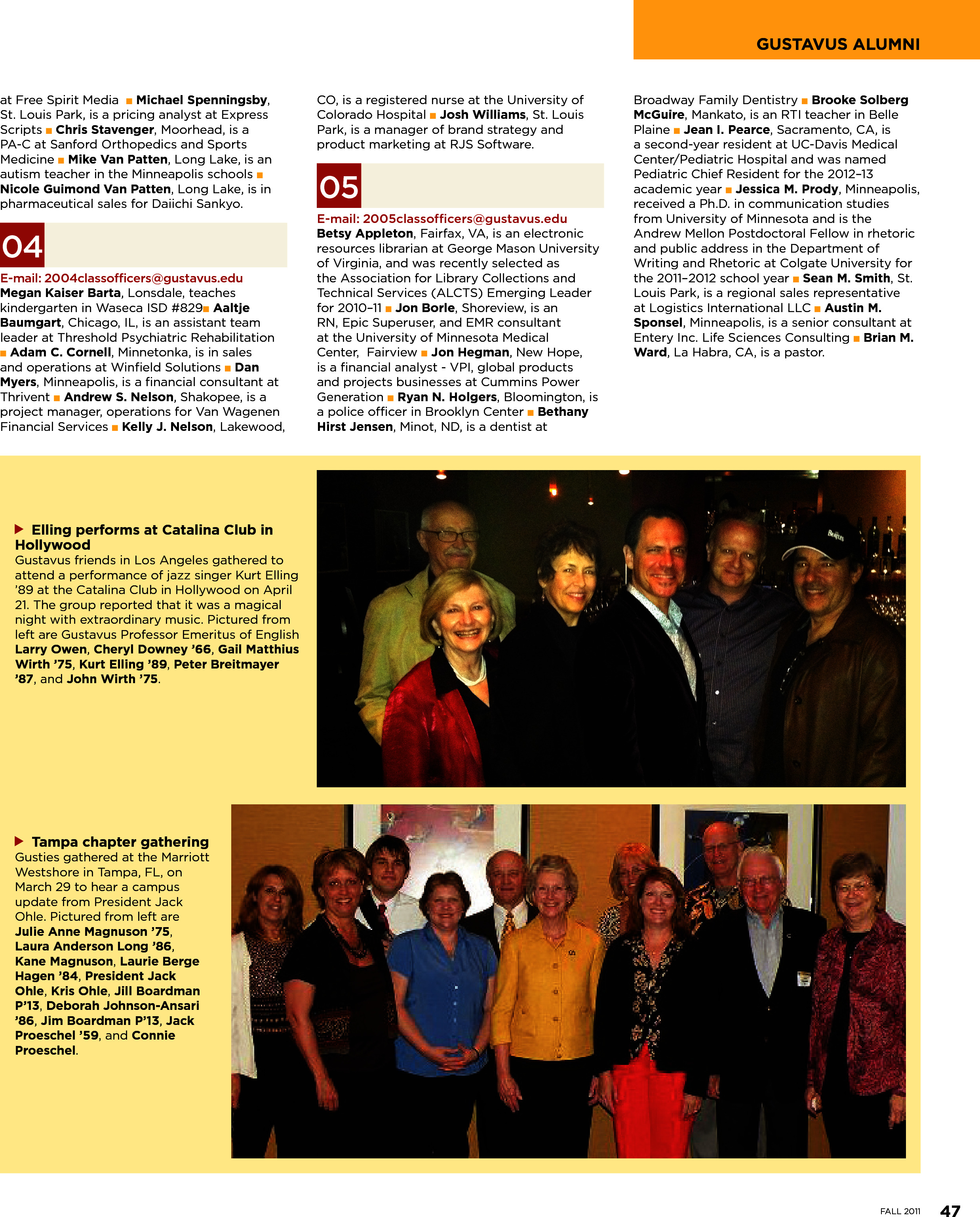 quarterly page