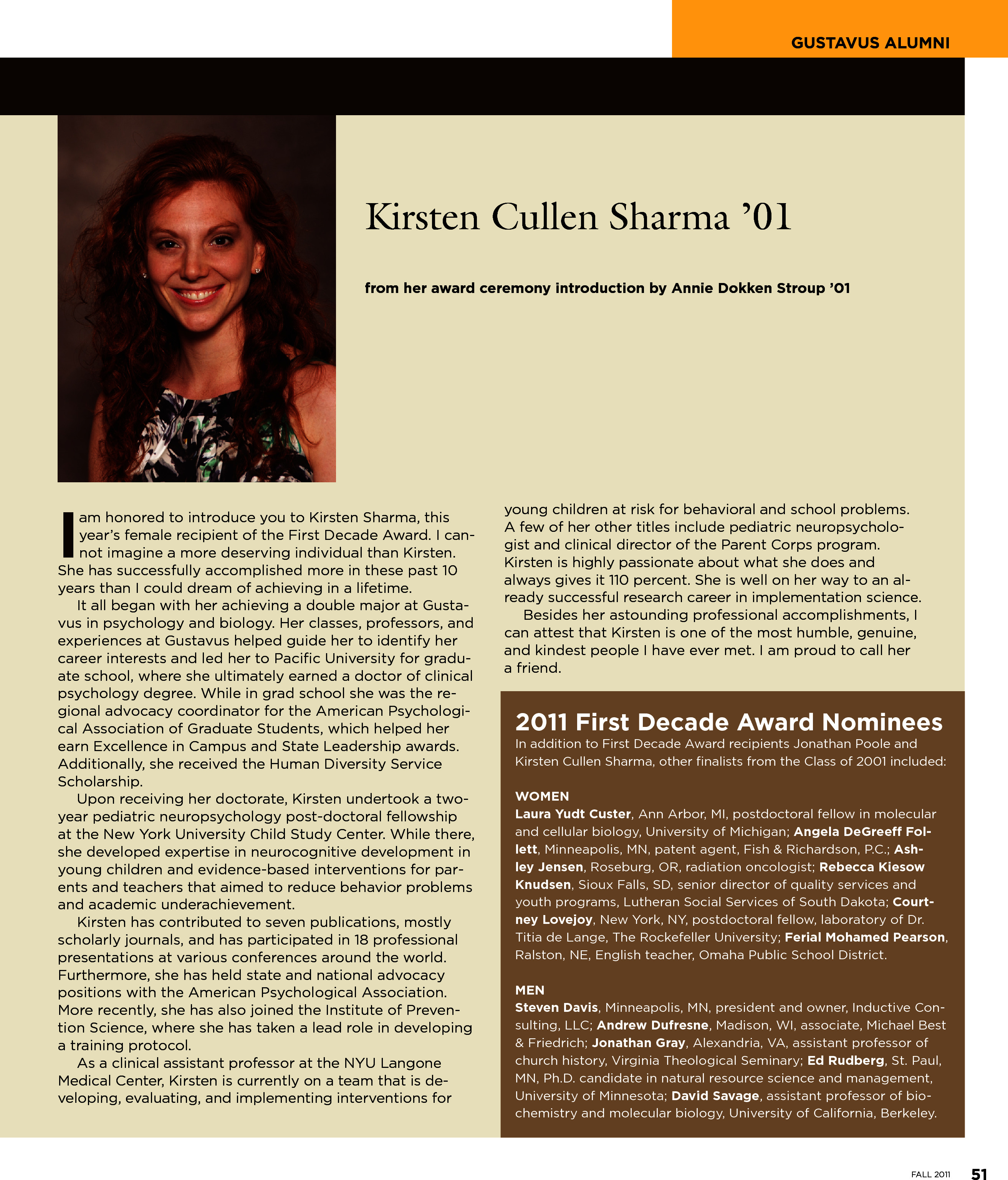 quarterly page