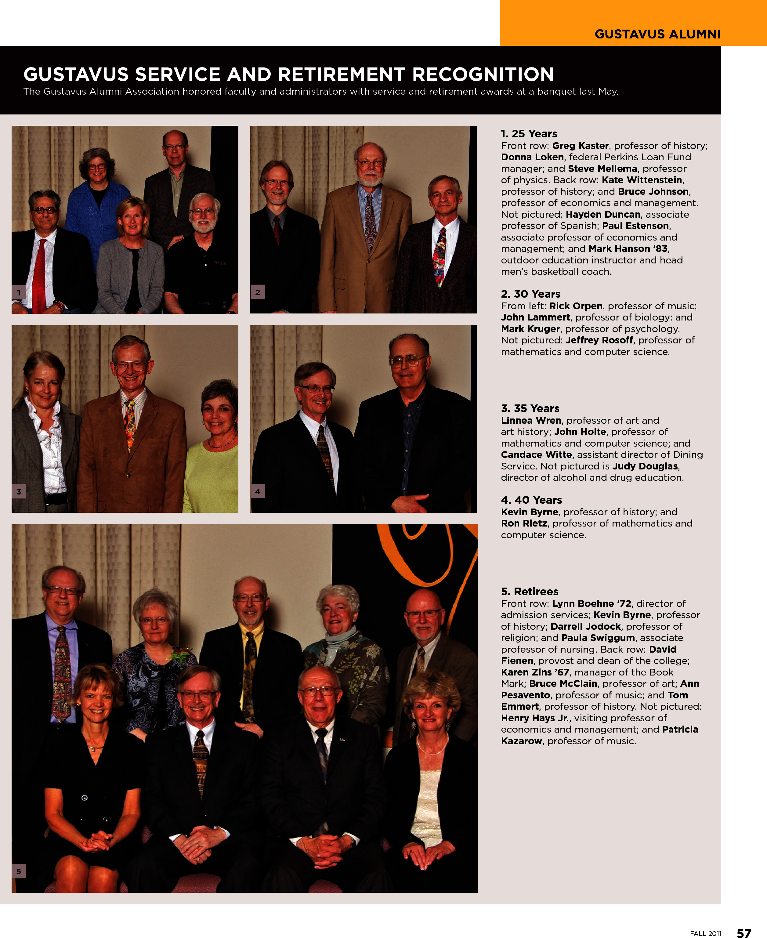 quarterly page