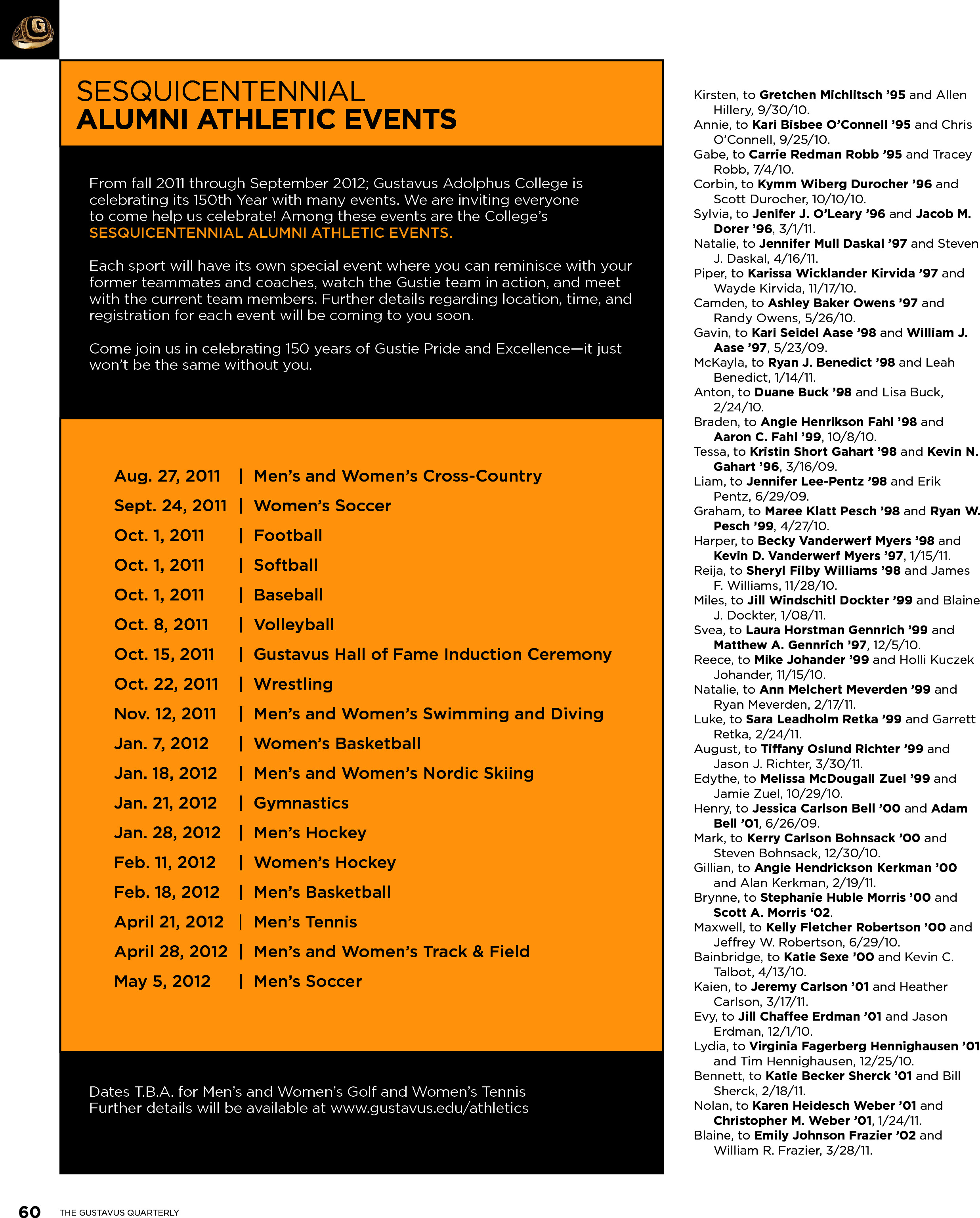 quarterly page