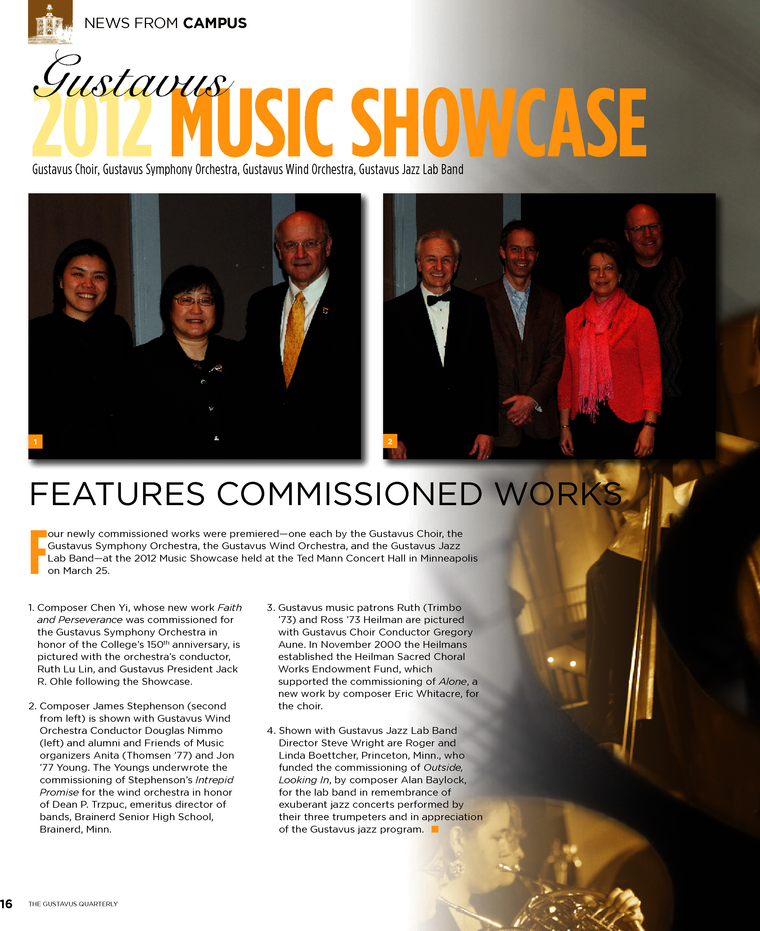 quarterly page