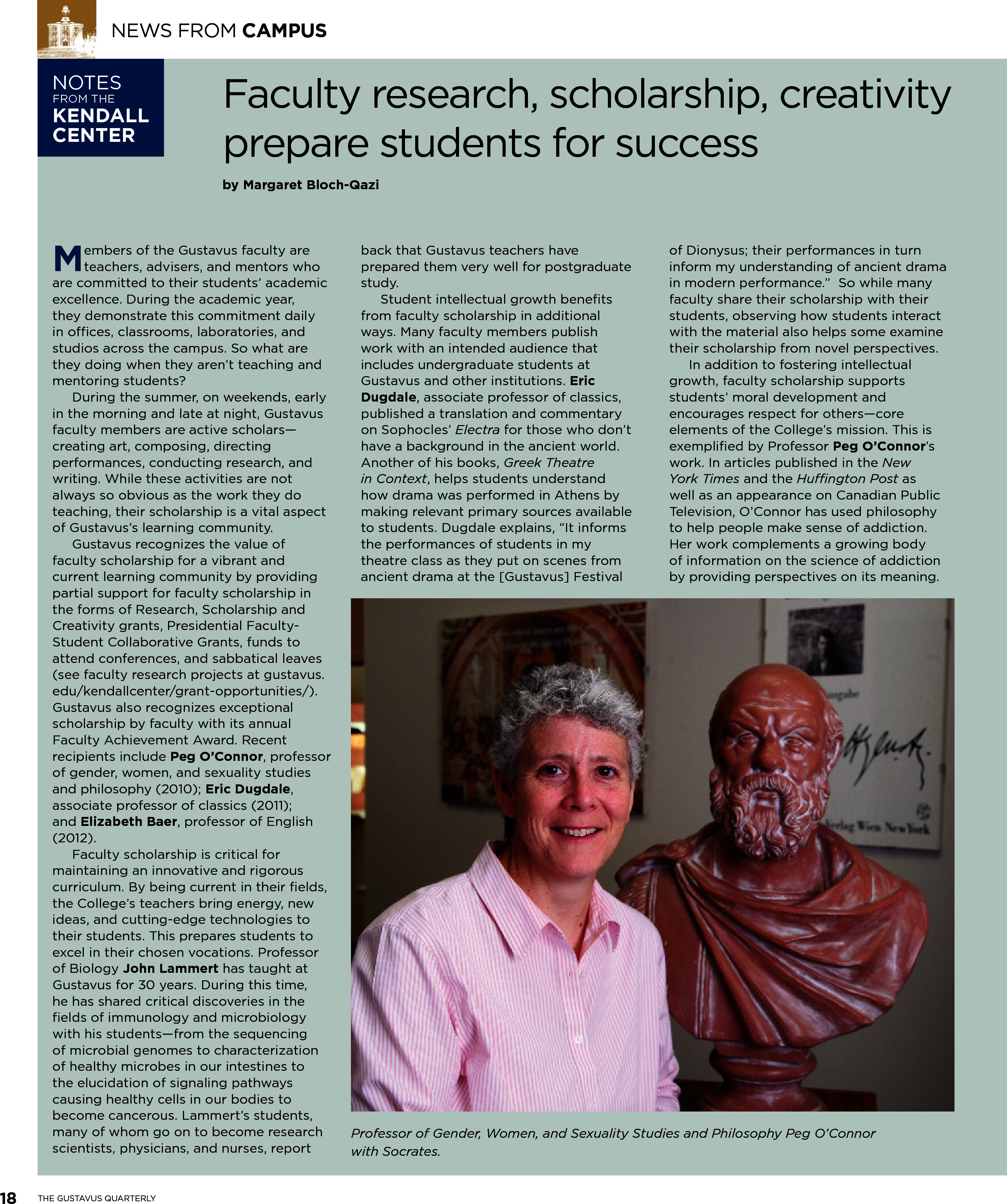 quarterly page