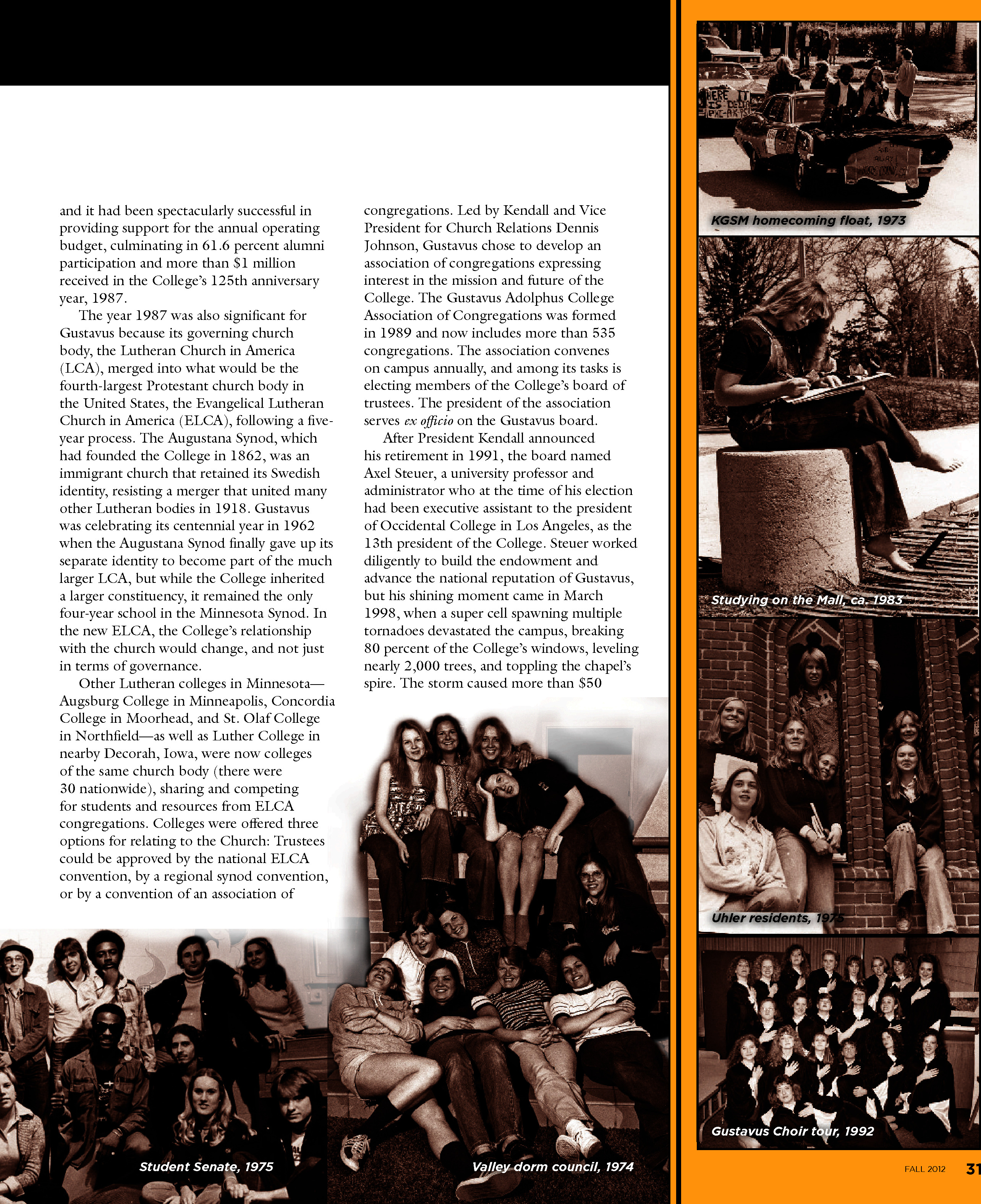 quarterly page