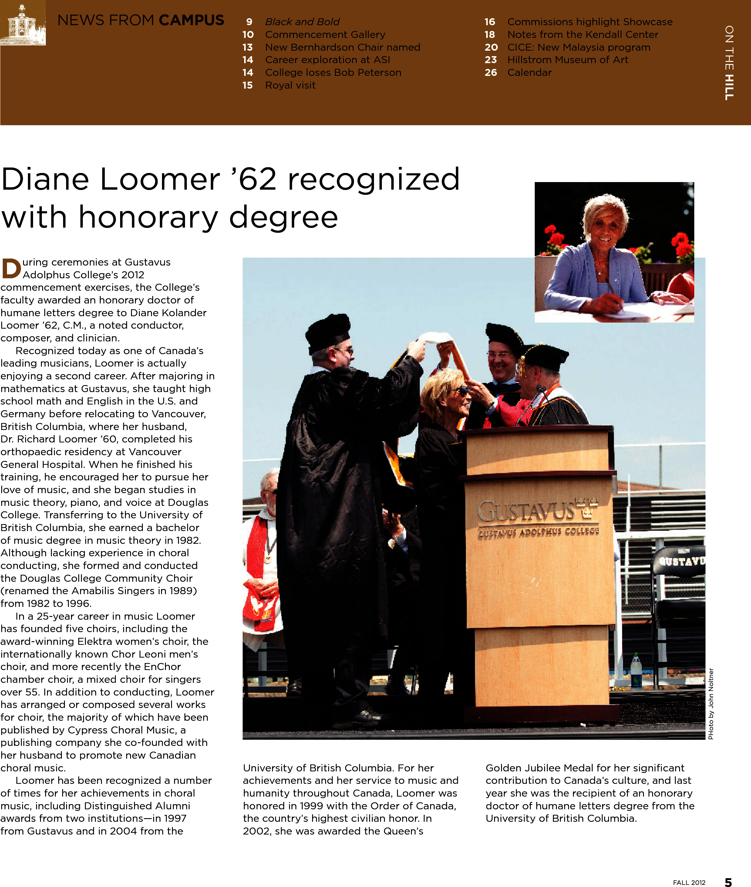 quarterly page