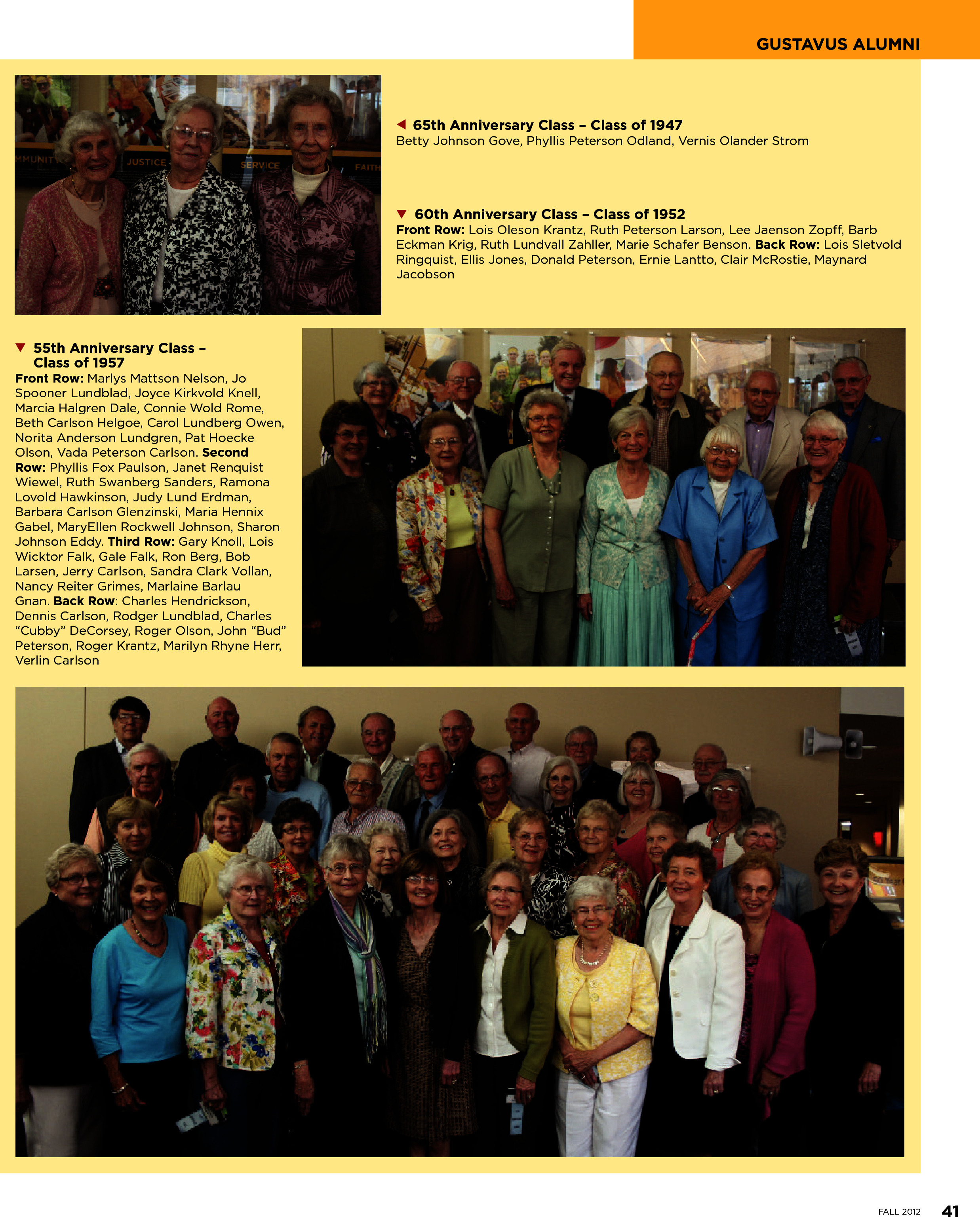 quarterly page