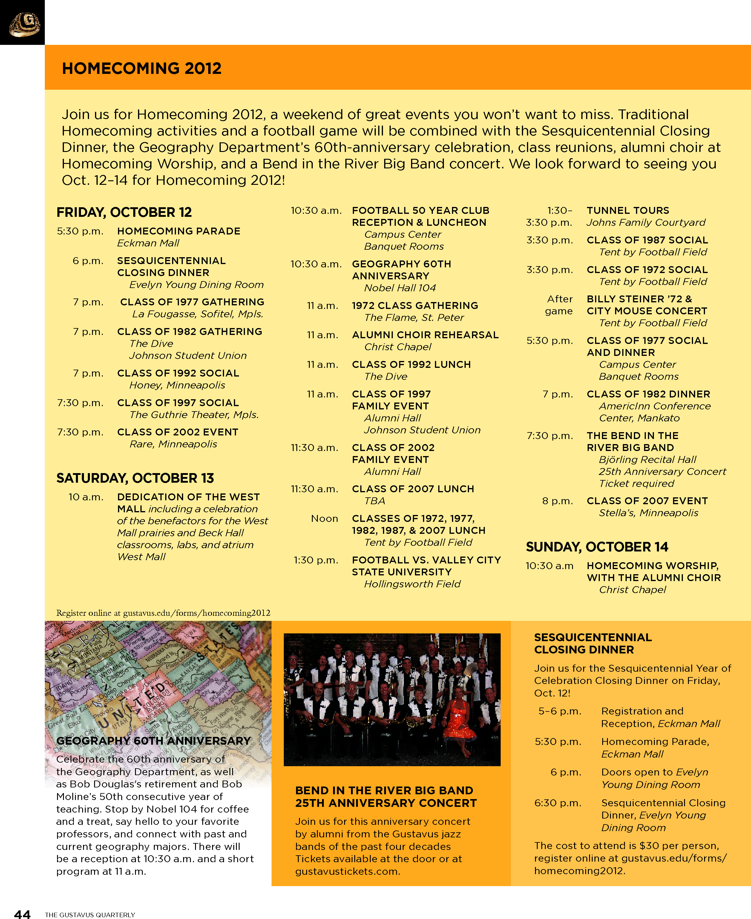 quarterly page