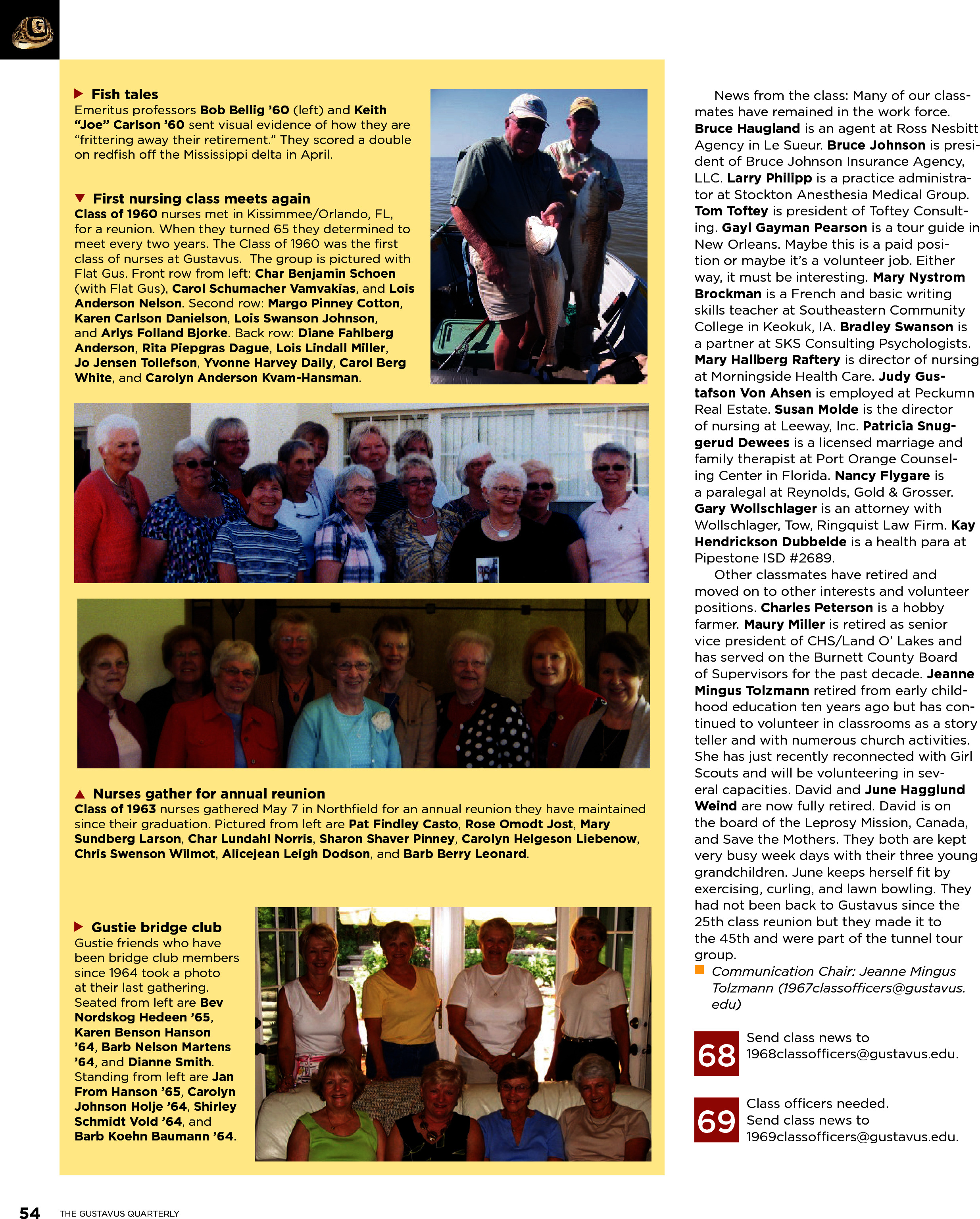 quarterly page