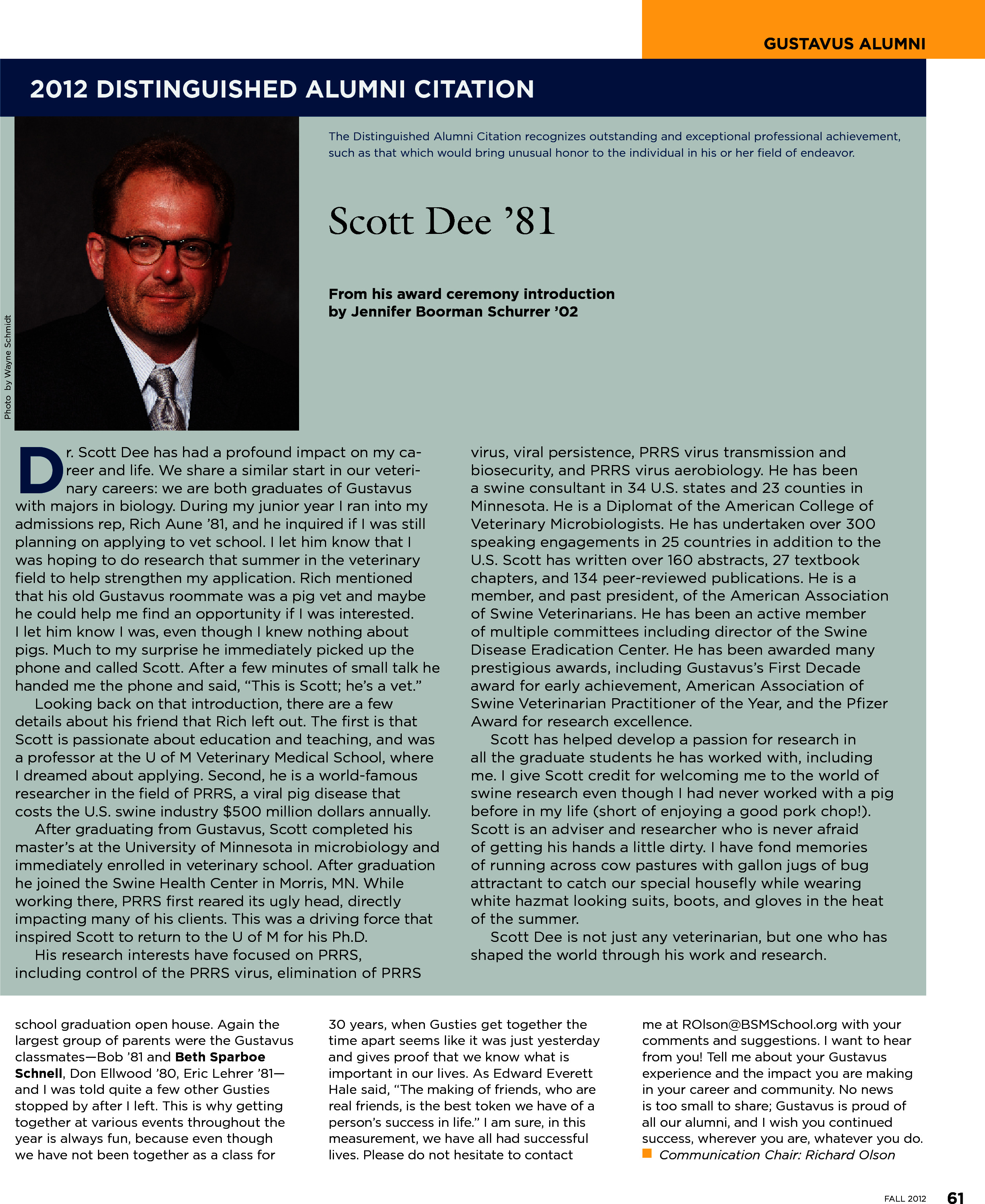 quarterly page