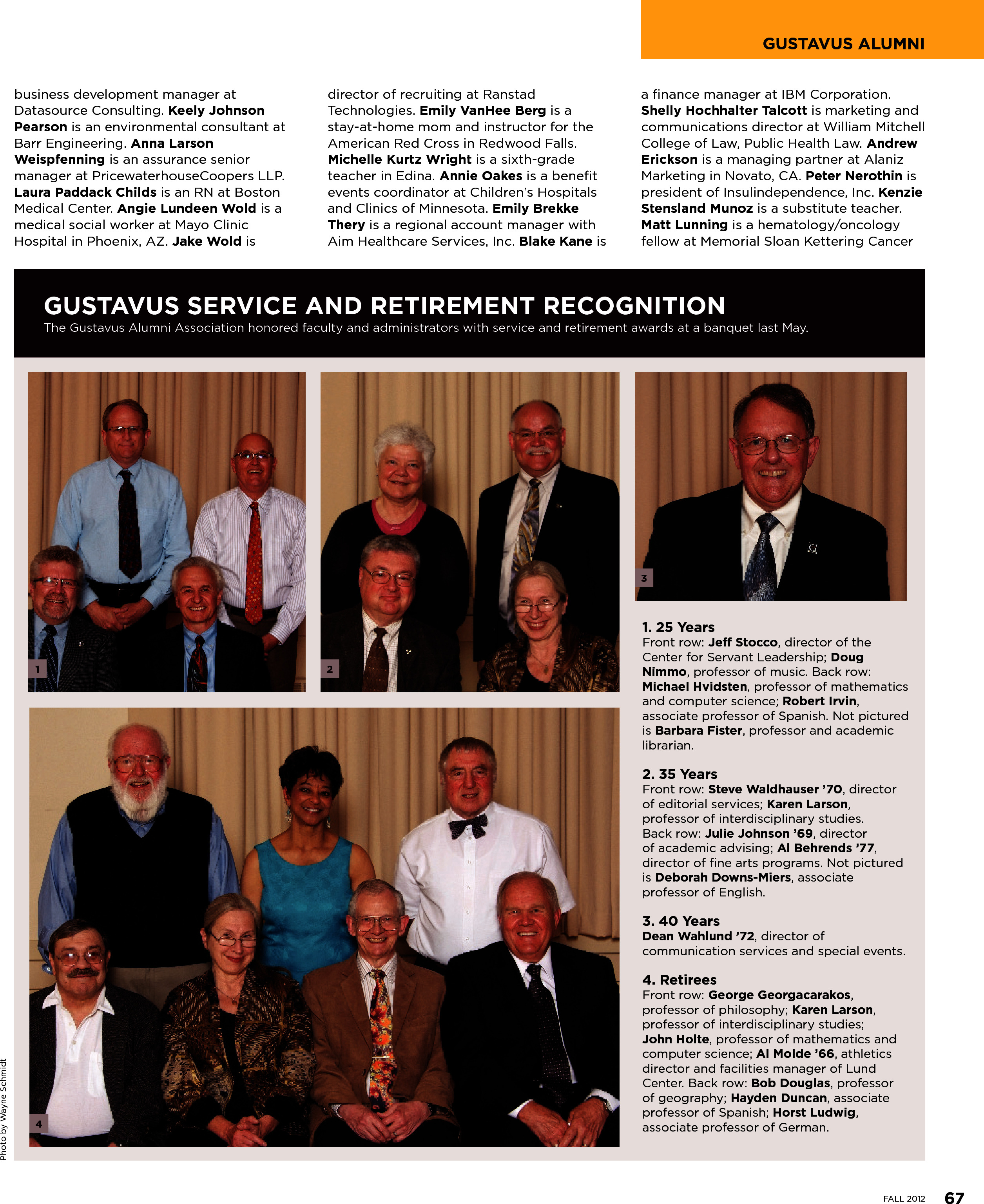 quarterly page