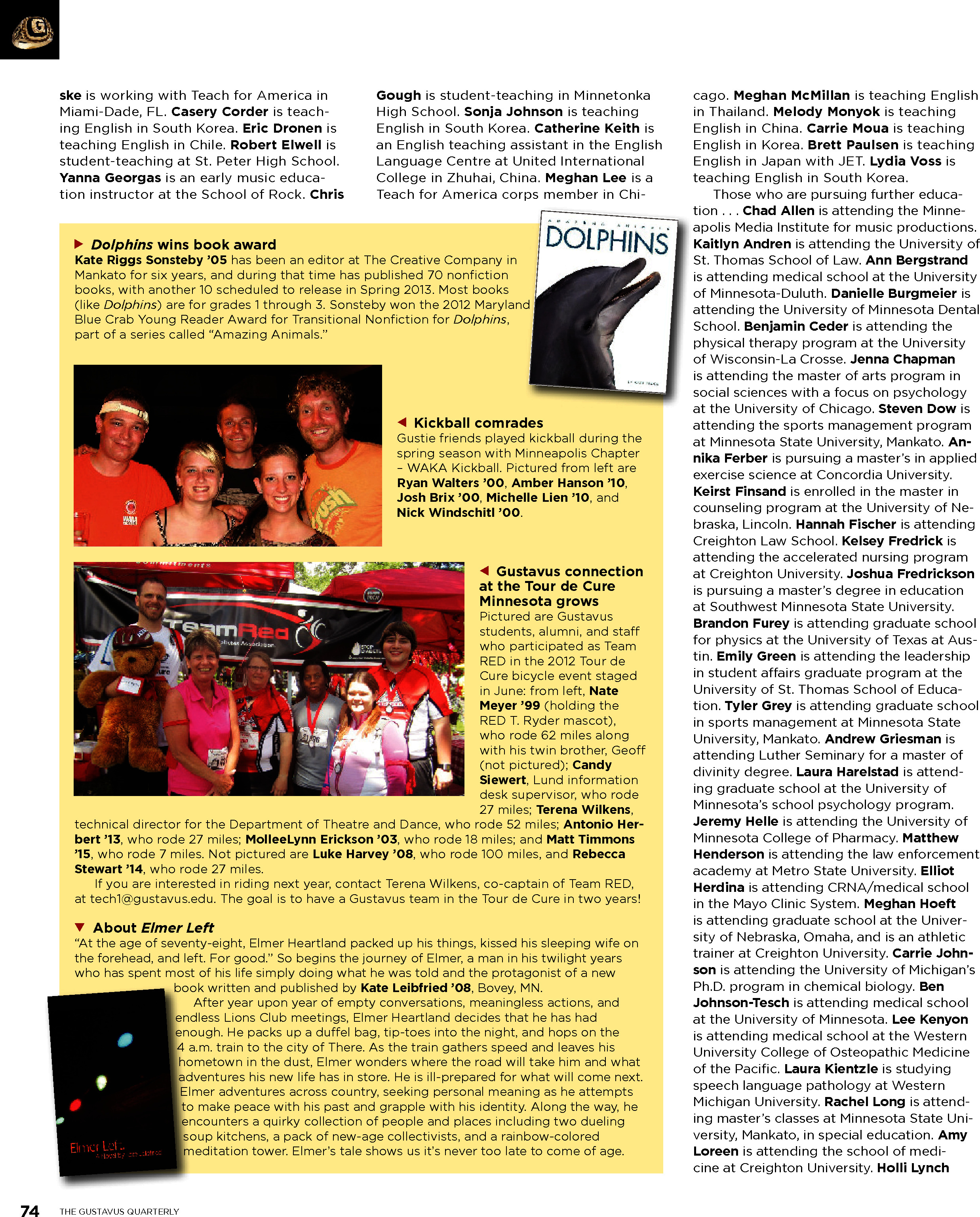 quarterly page