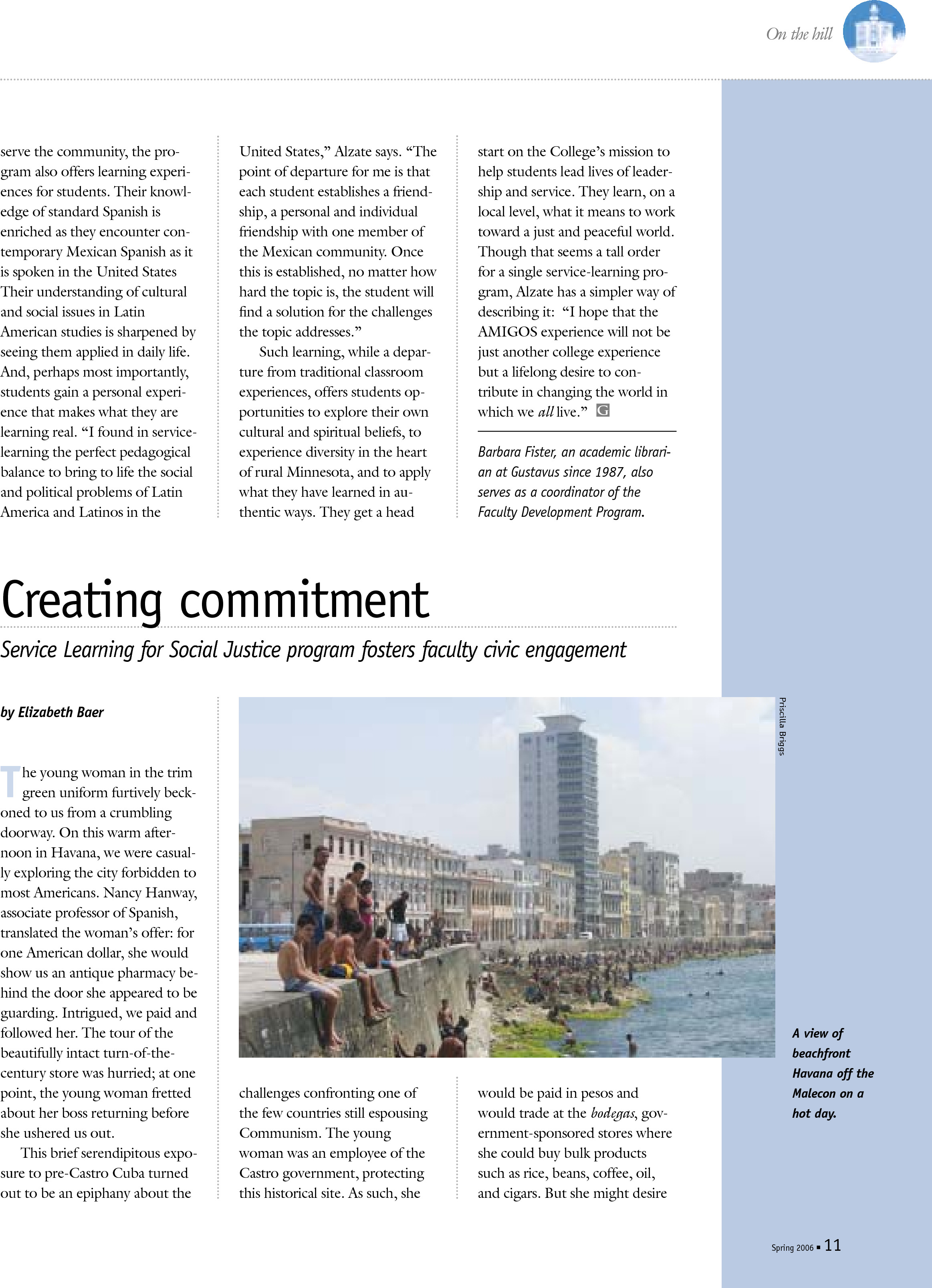 quarterly page