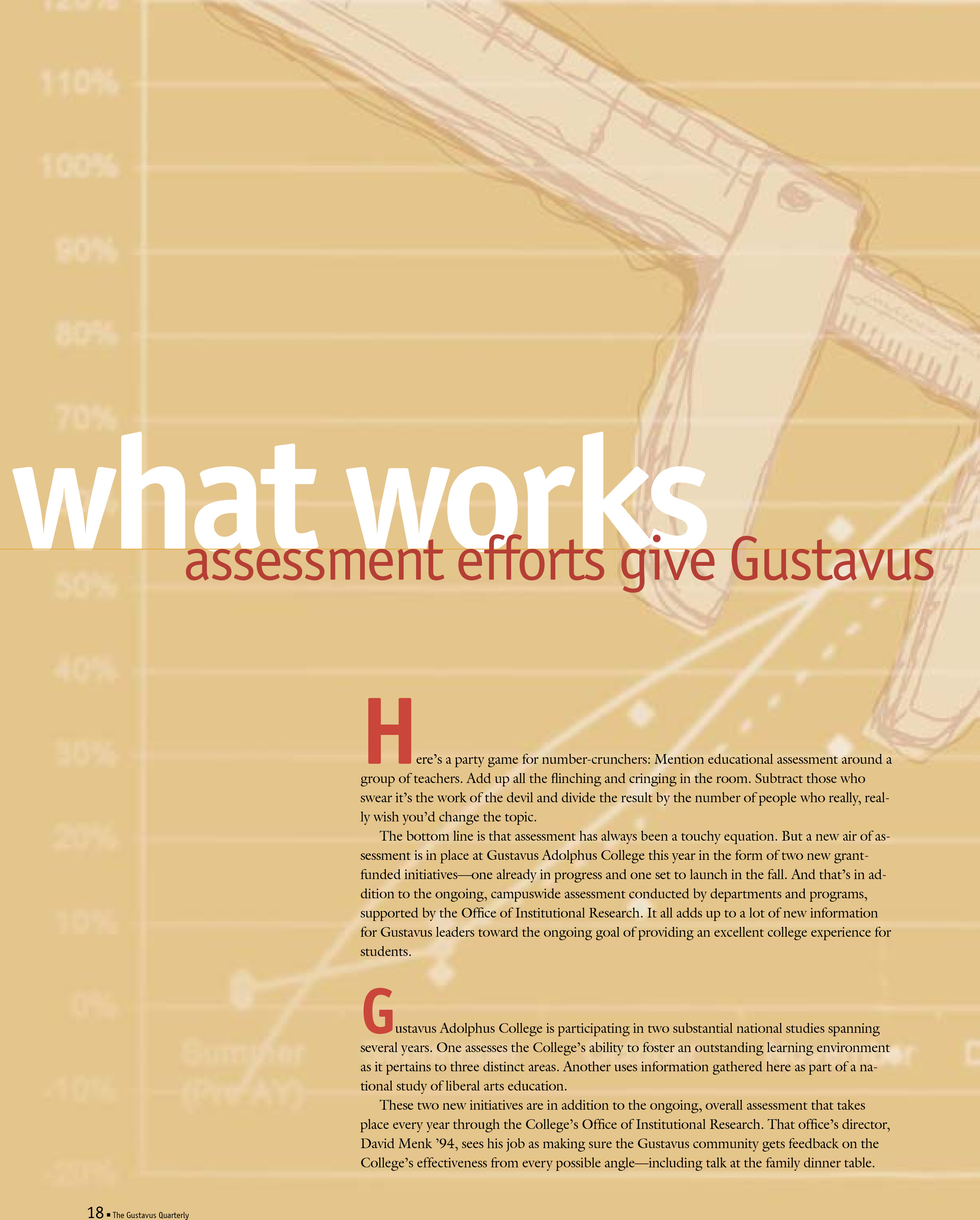 quarterly page