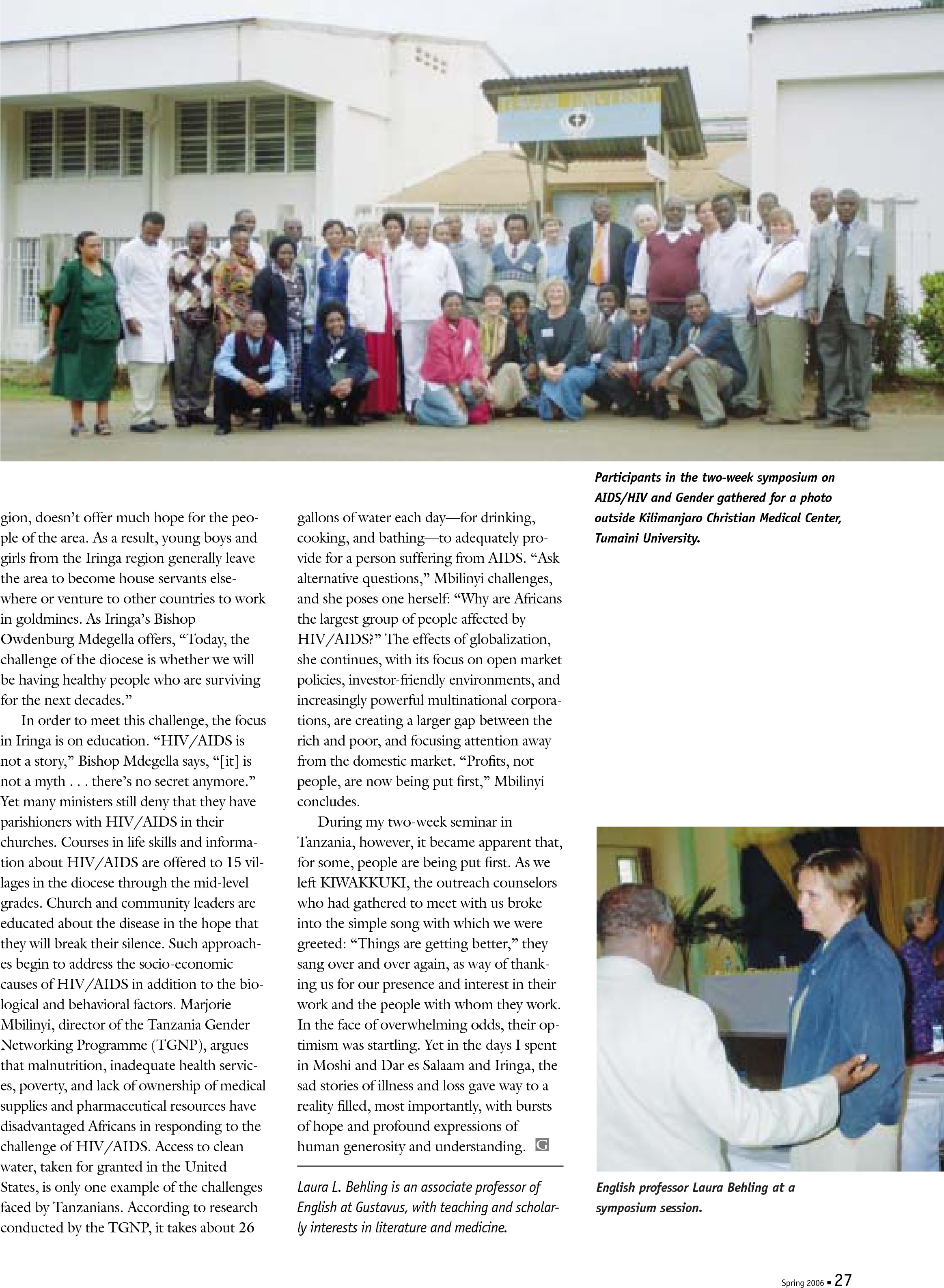 quarterly page