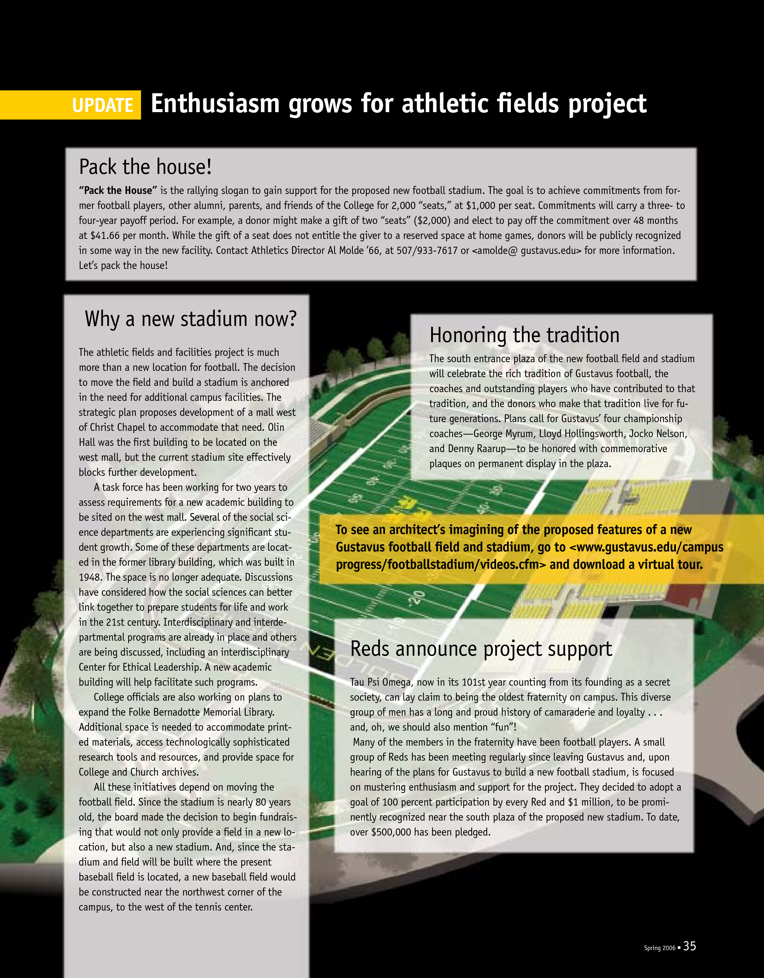 quarterly page