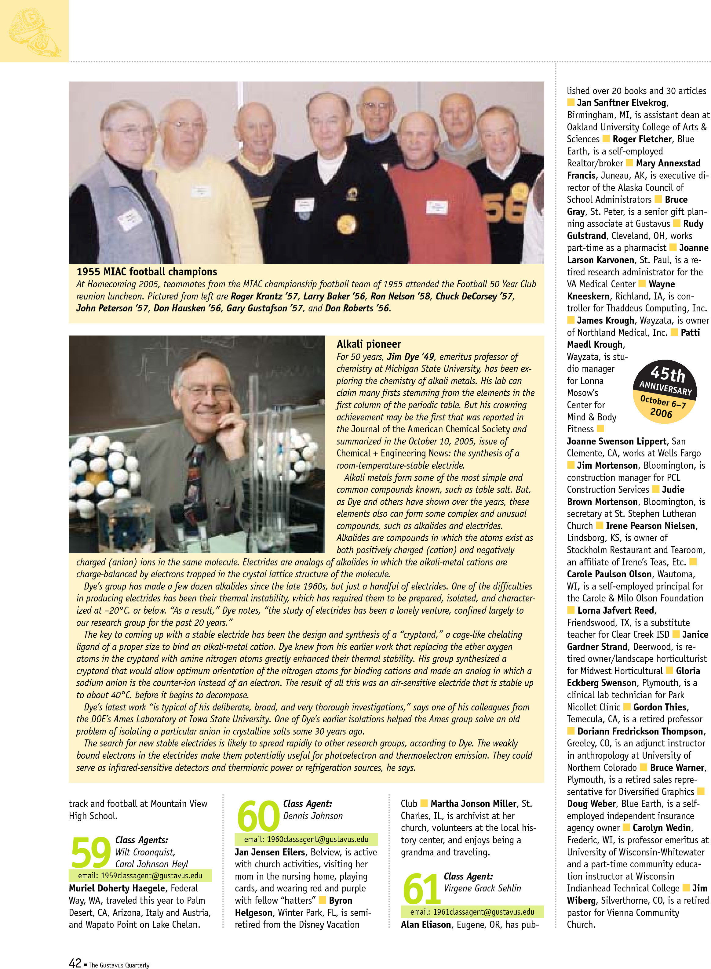 quarterly page