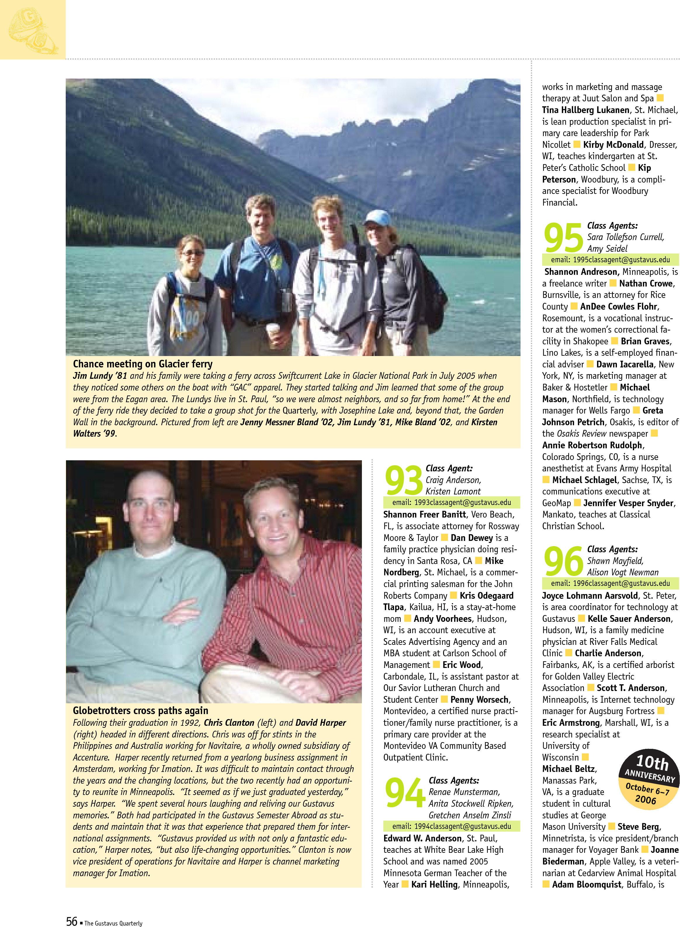 quarterly page