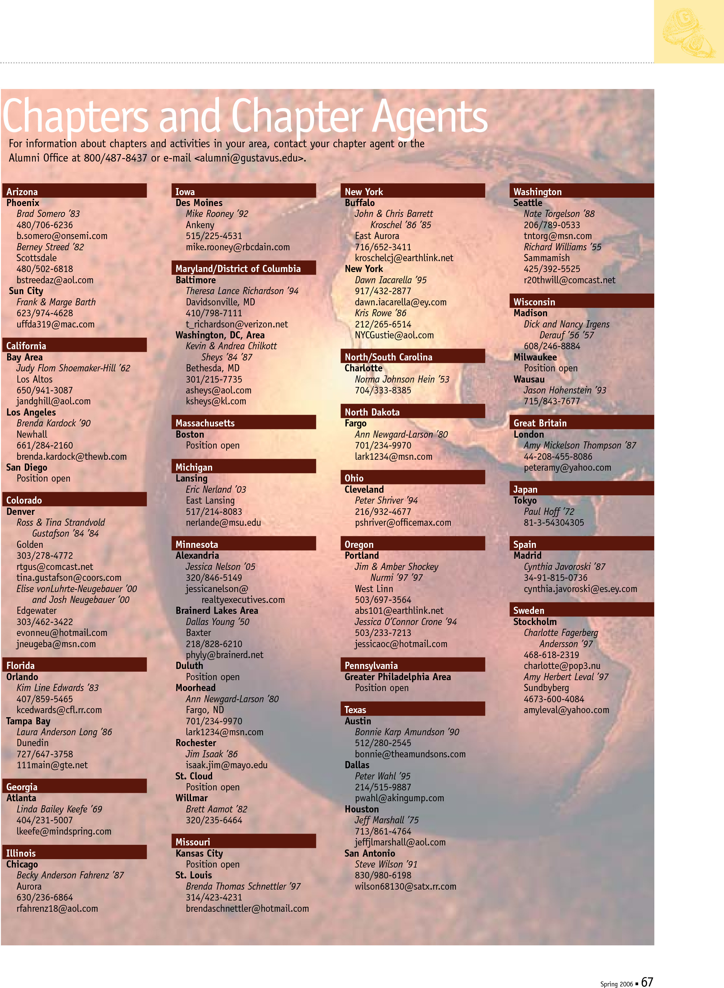 quarterly page