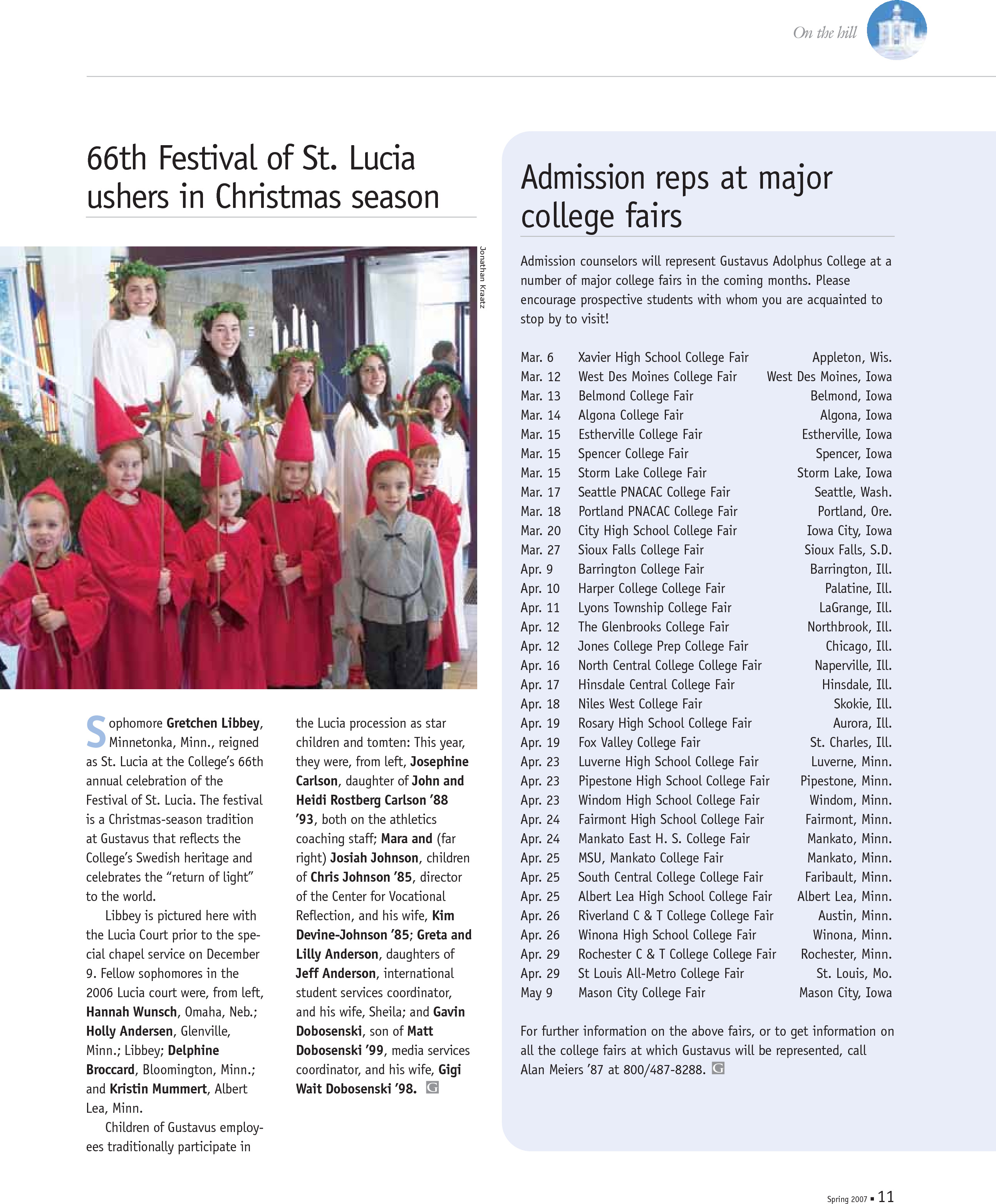 quarterly page
