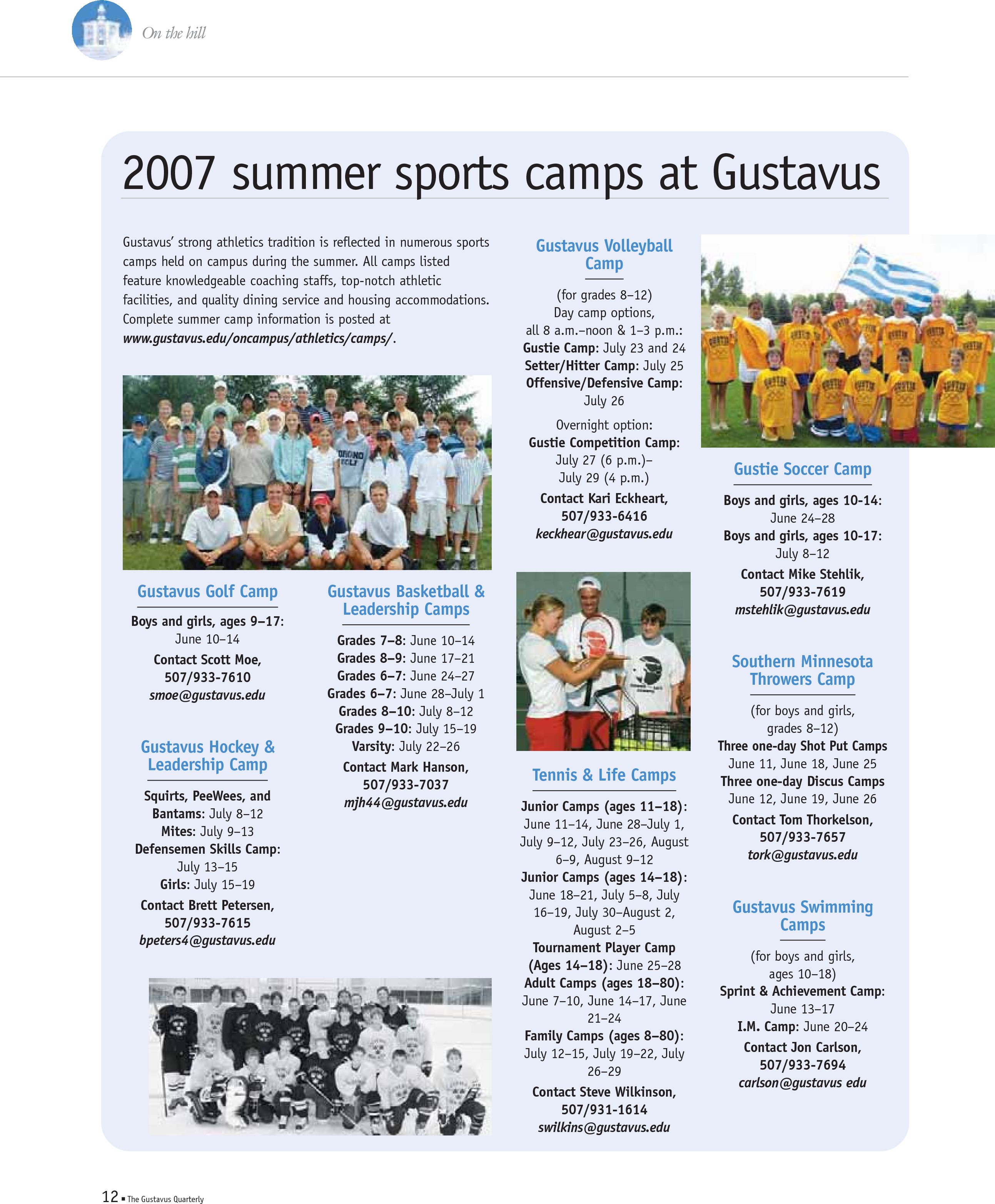 quarterly page