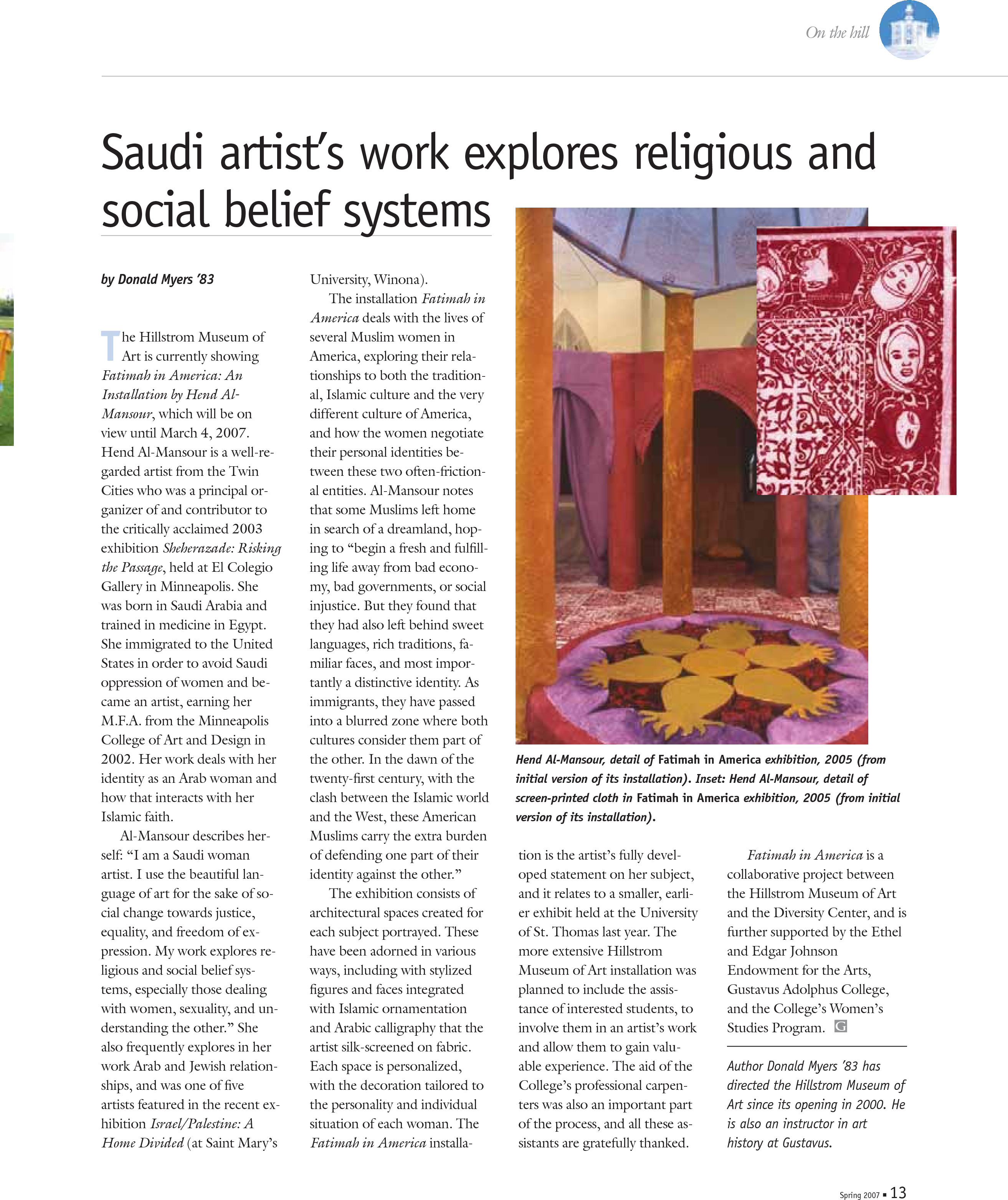quarterly page