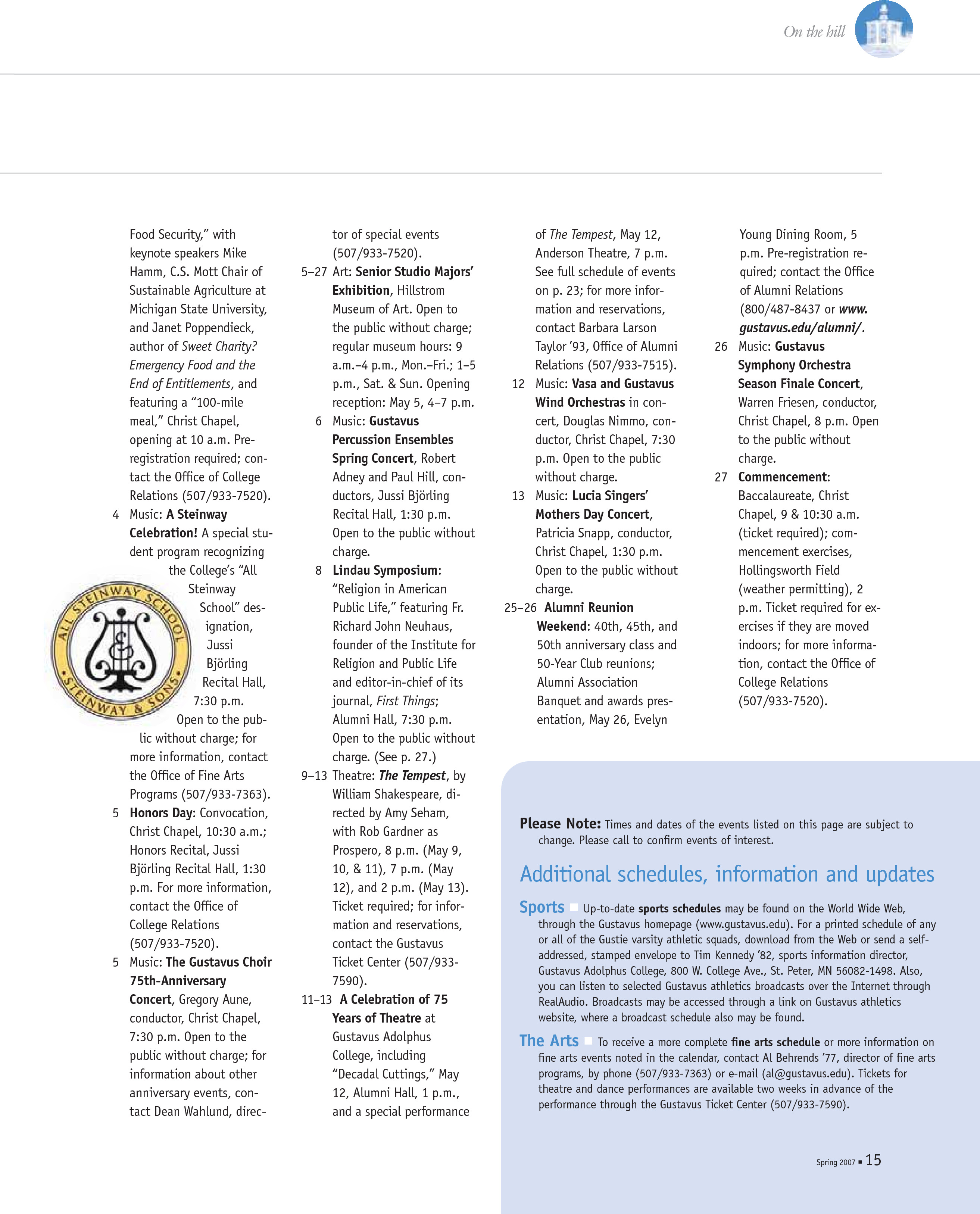 quarterly page