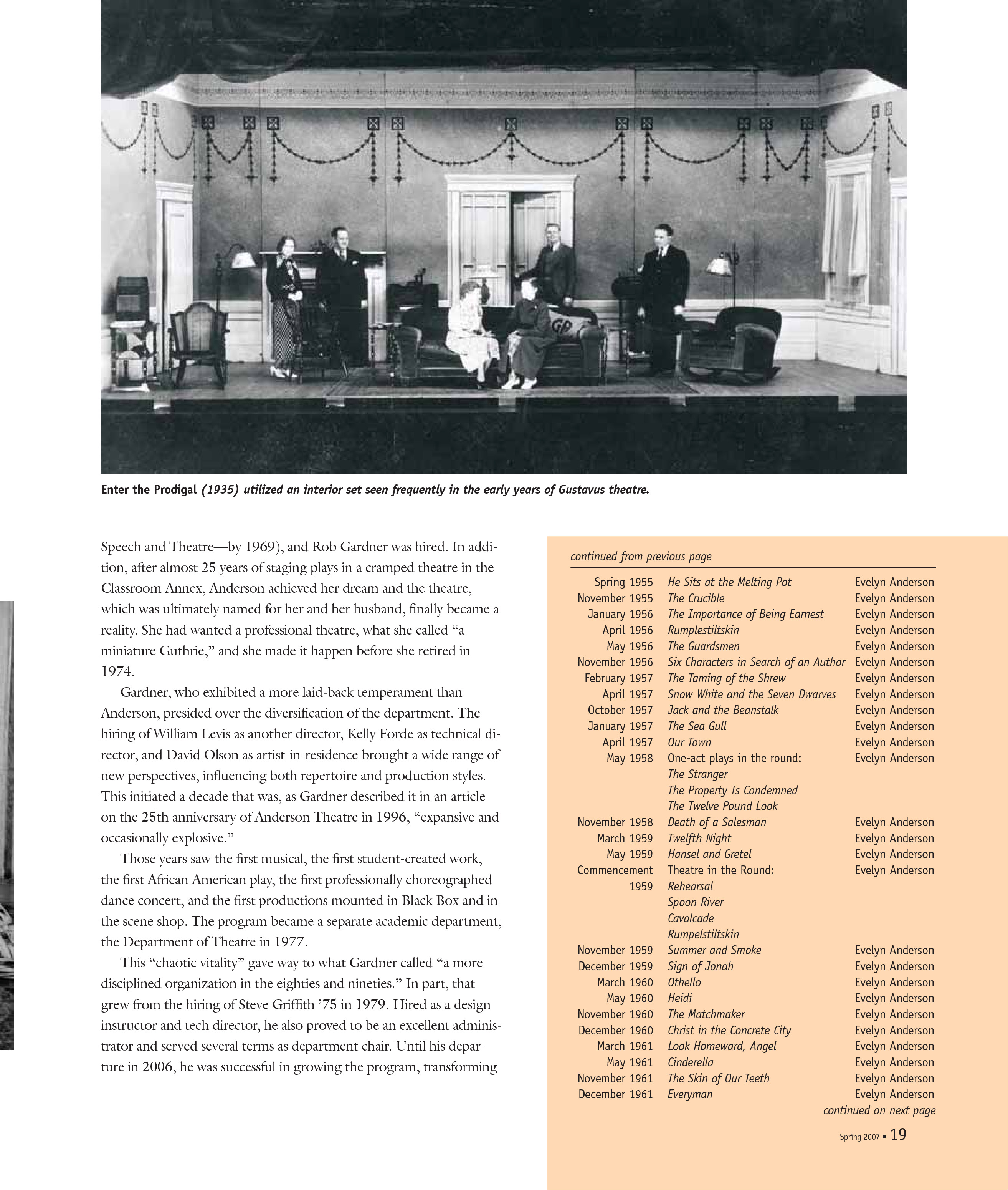 quarterly page
