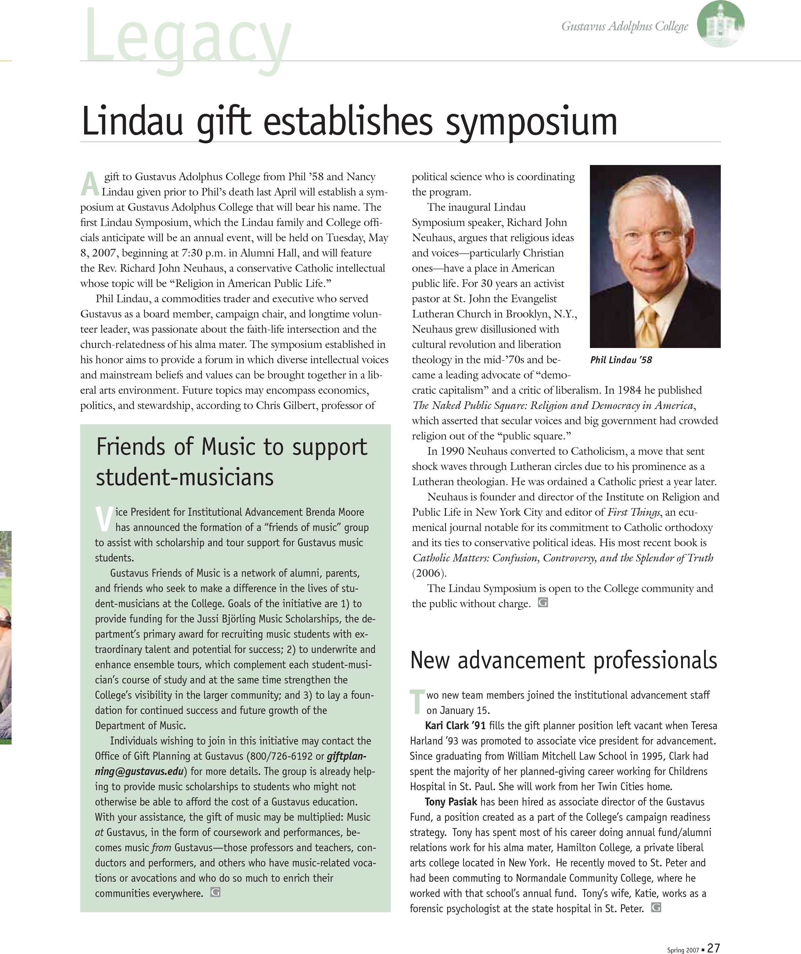 quarterly page