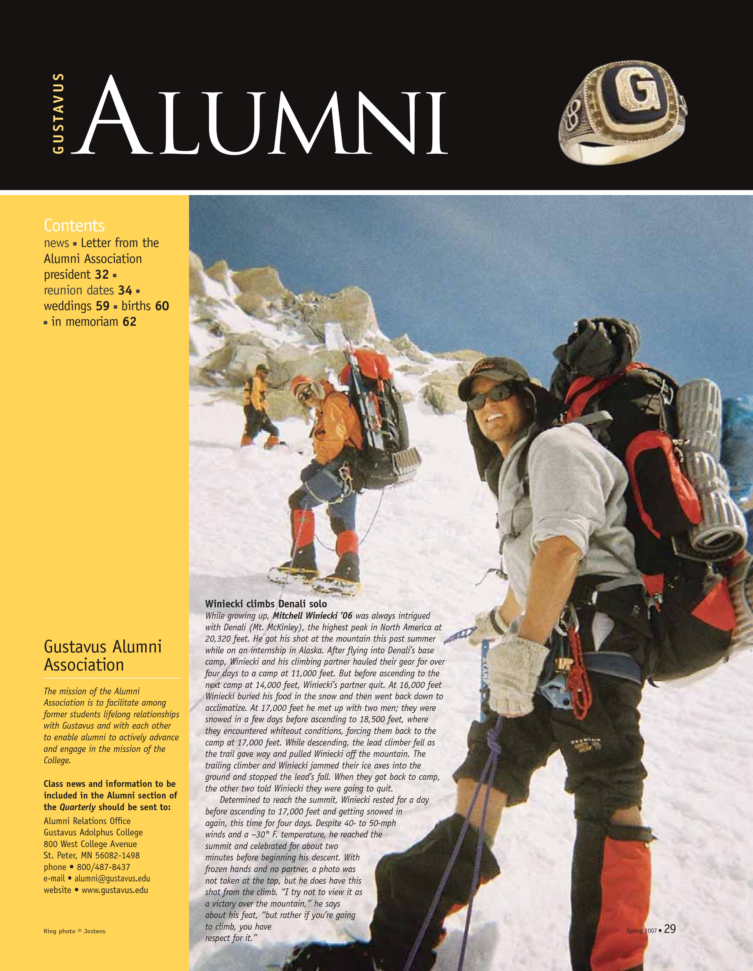quarterly page