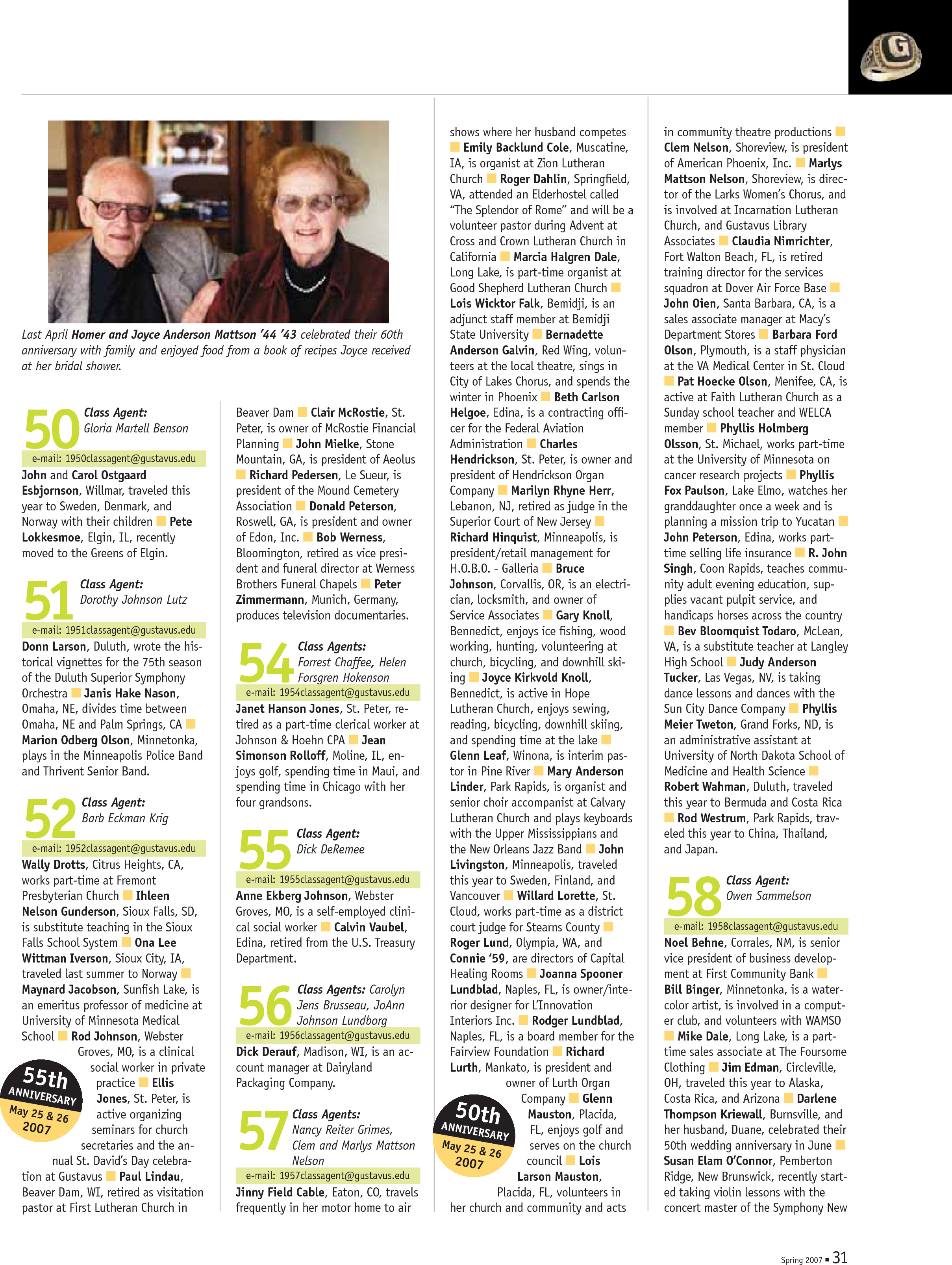 quarterly page