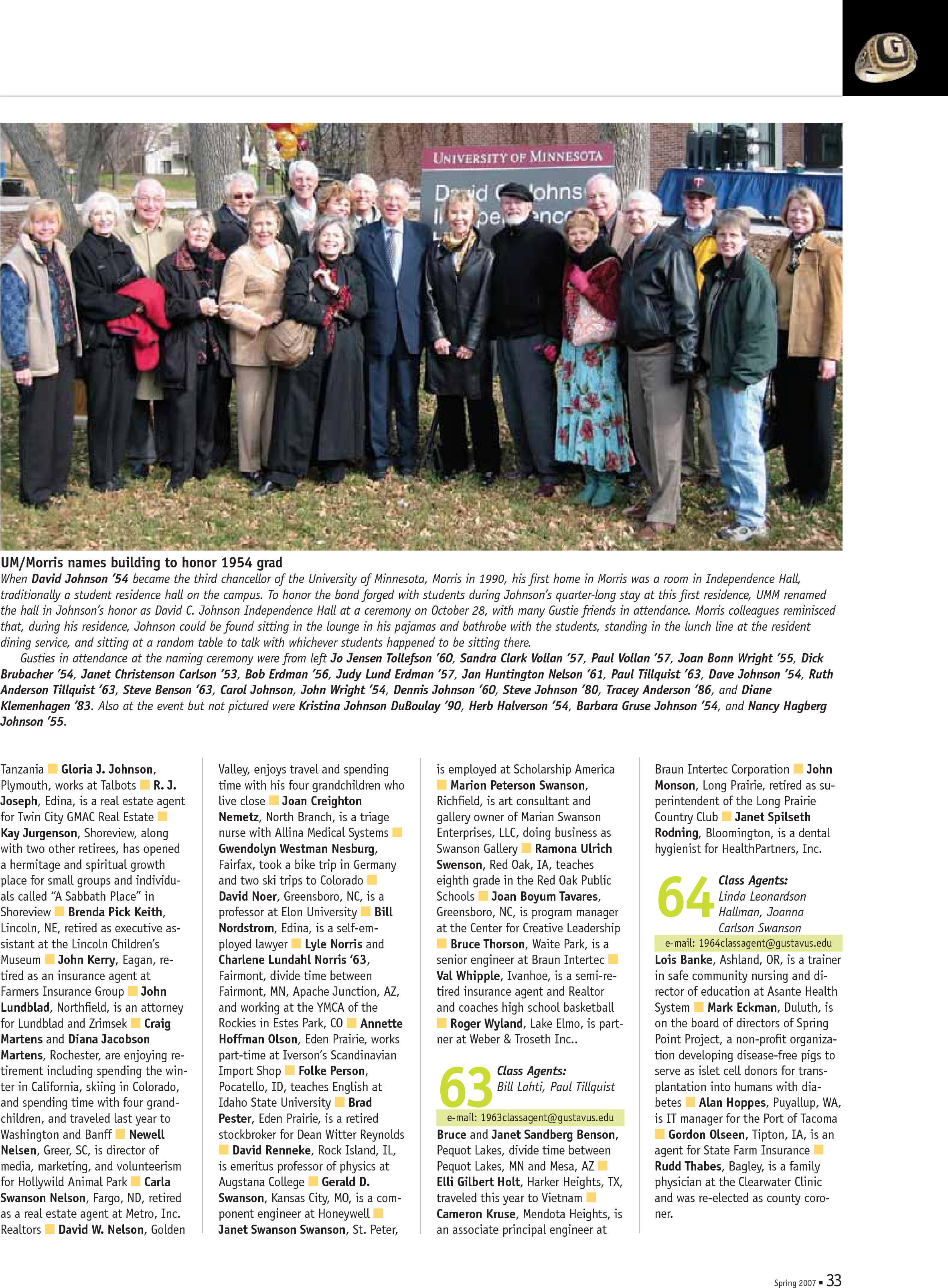quarterly page