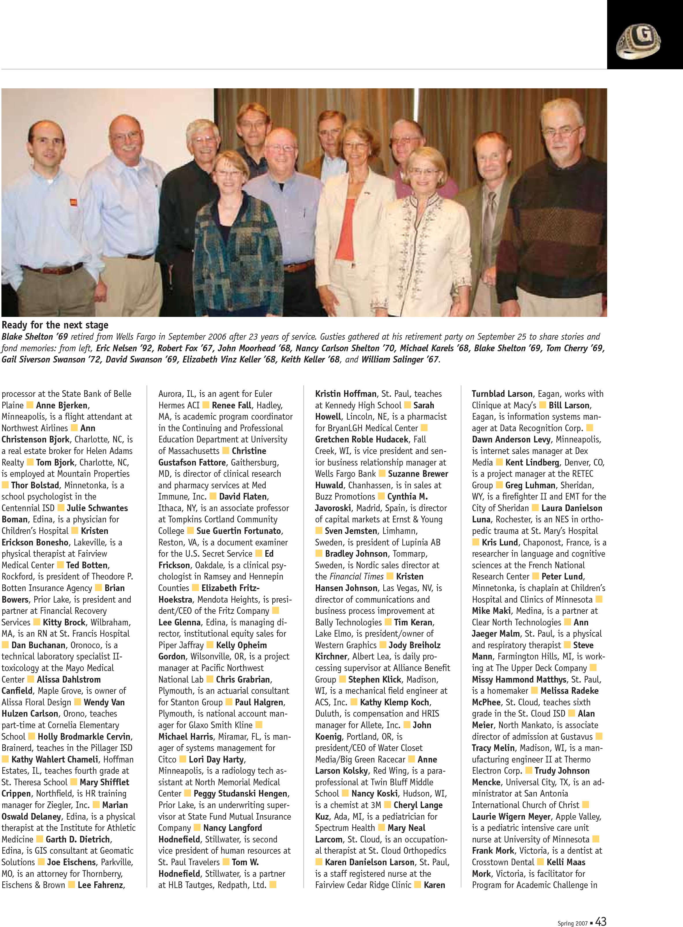 quarterly page