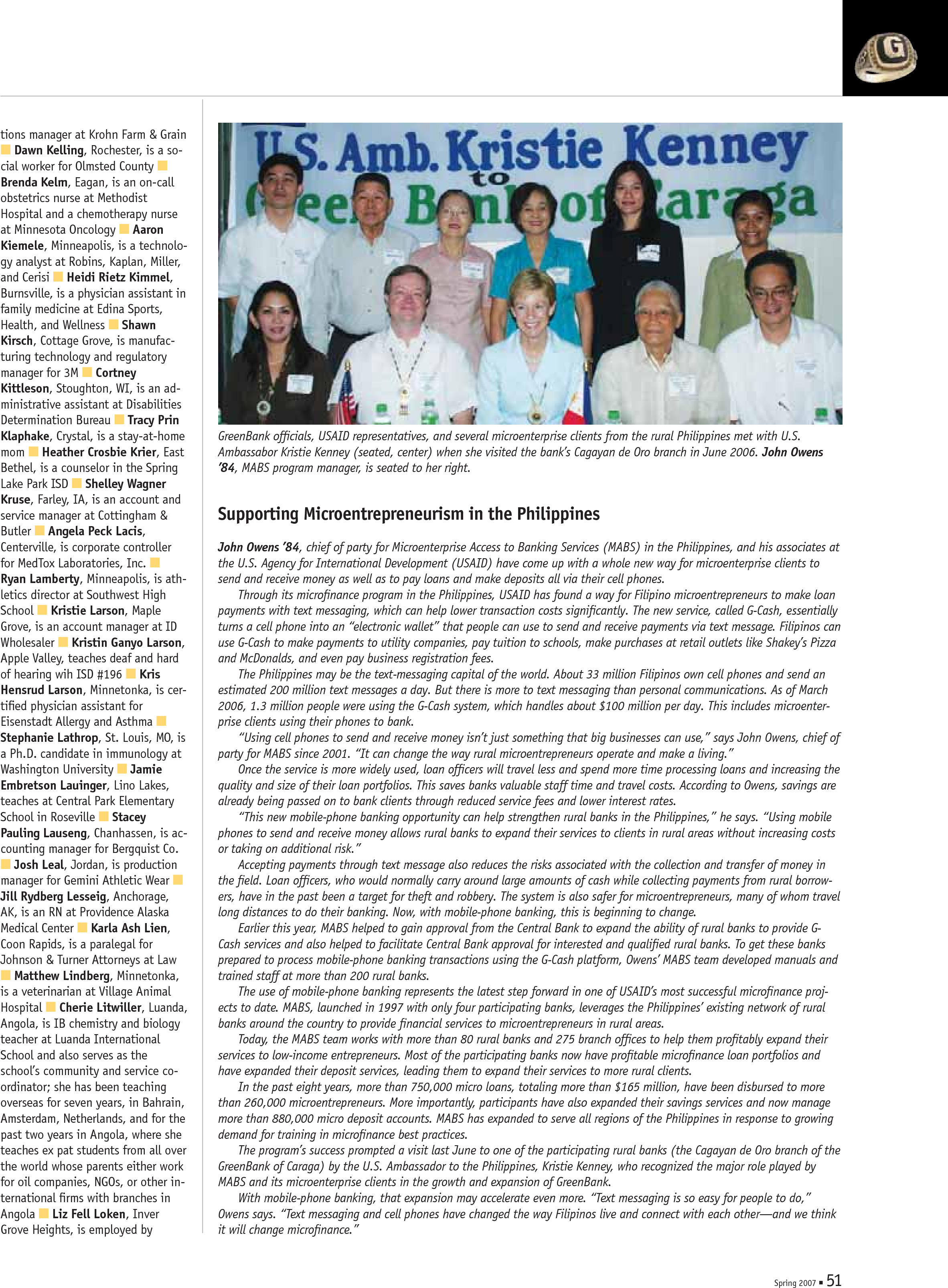 quarterly page