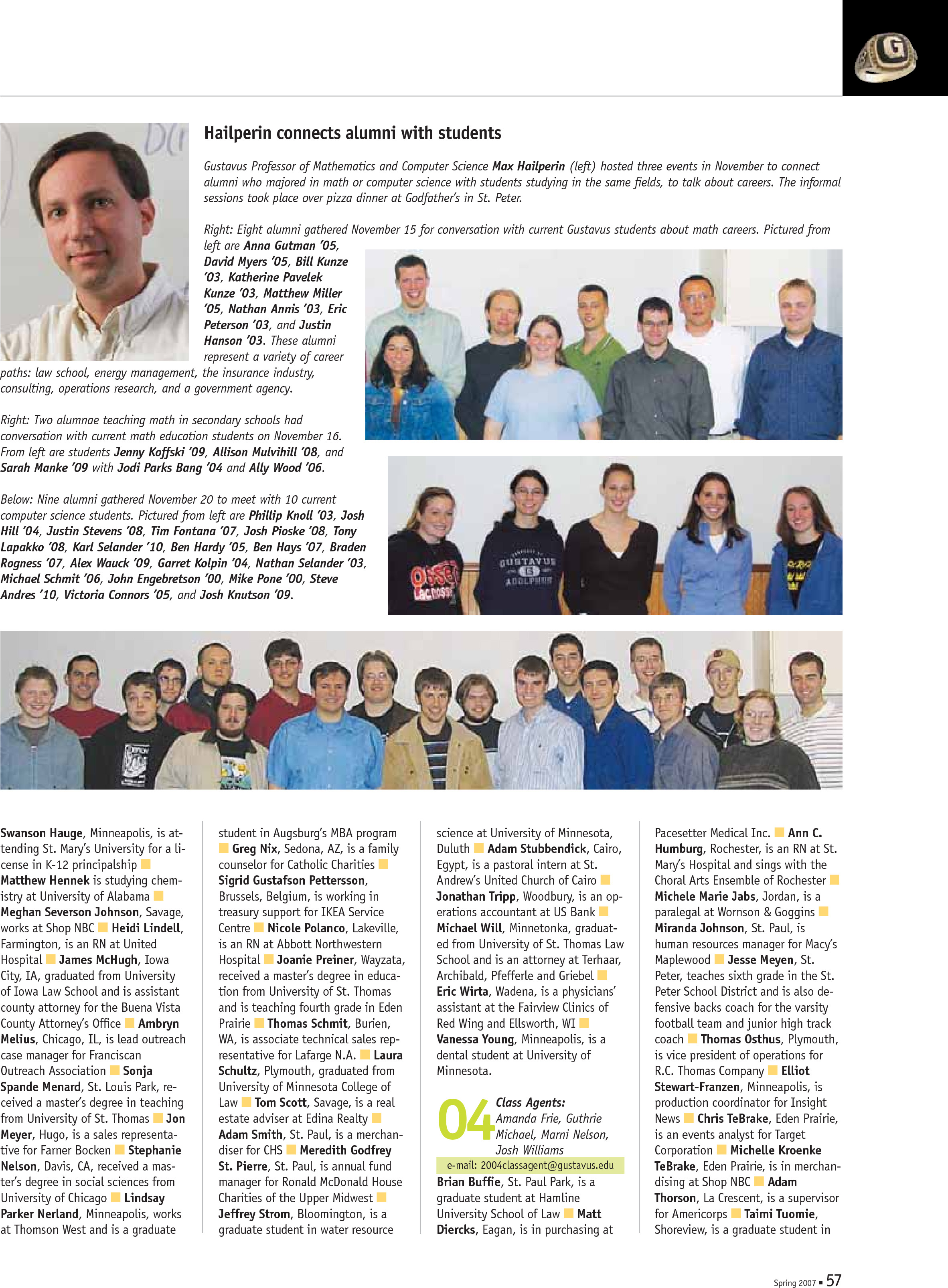 quarterly page