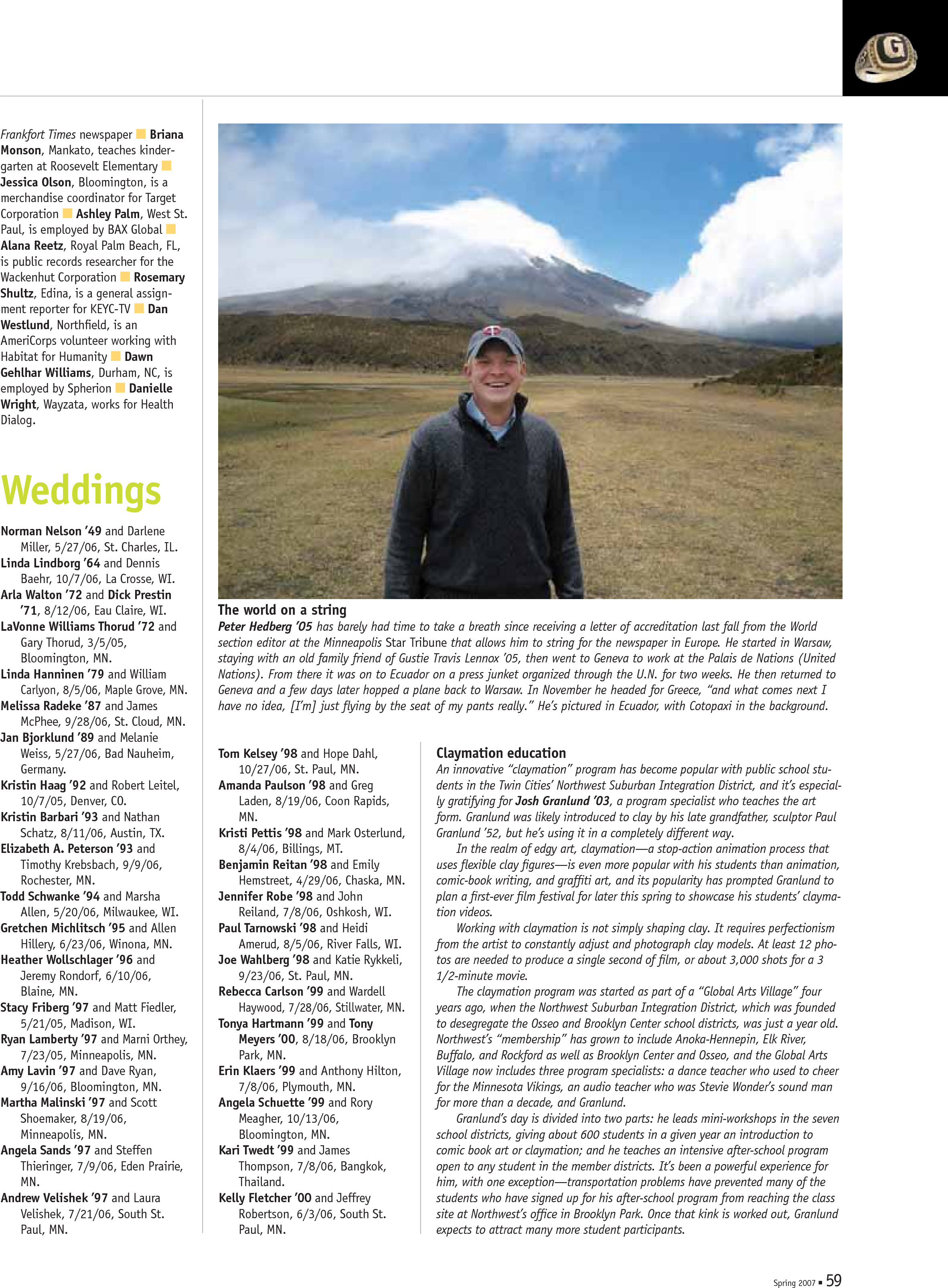 quarterly page